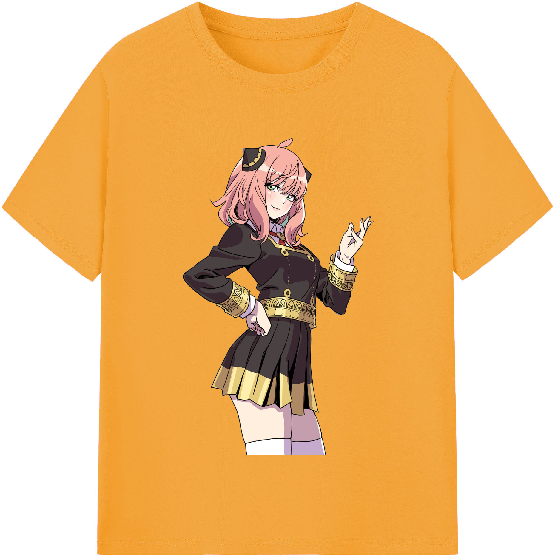 （画像用） SPY×FAMILY间谍家家酒 レディースカジュアルプリントTシャツ（綿100％）