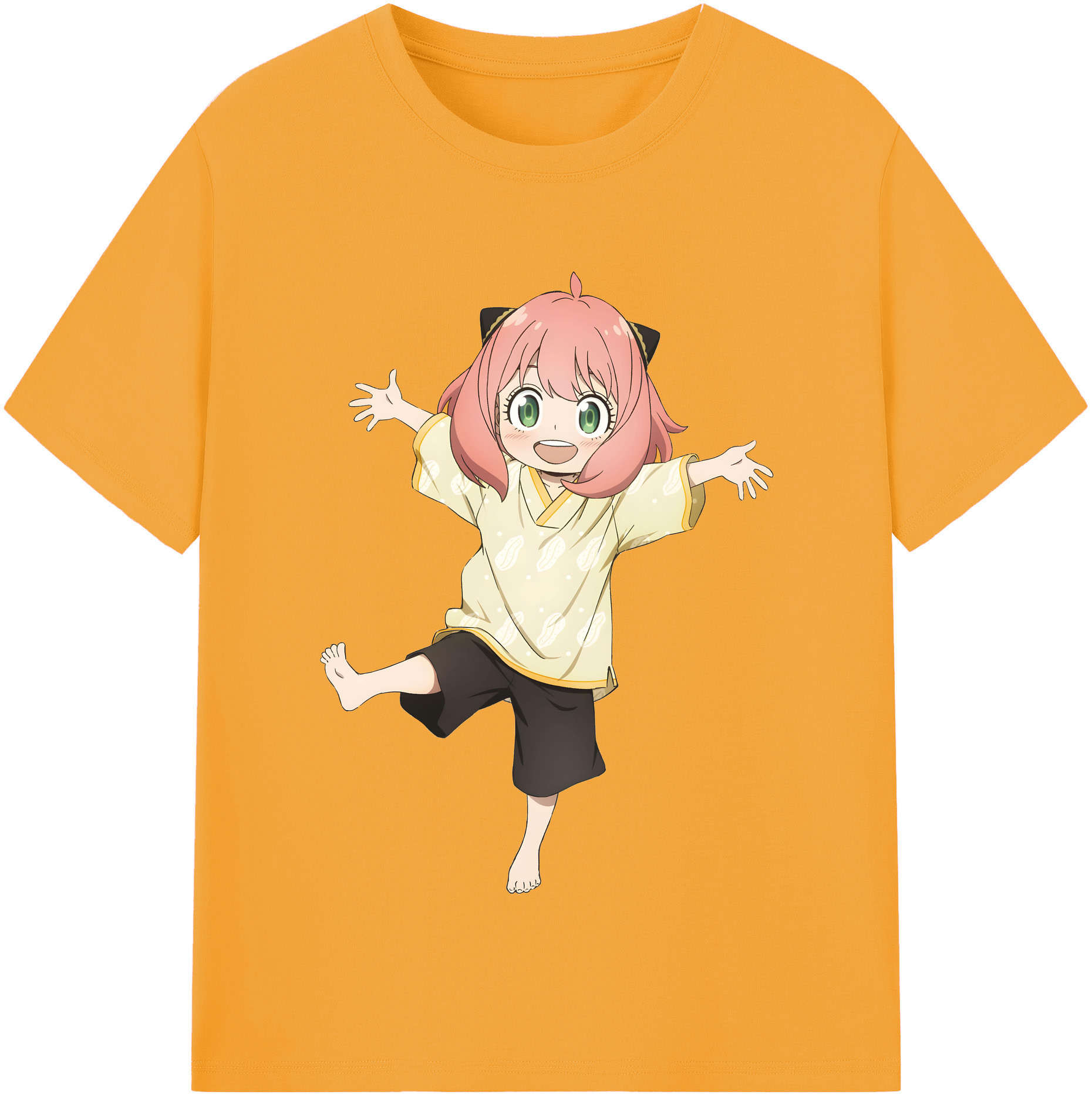 （画像用） SPY×FAMILY间谍家家酒 レディースカジュアルプリントTシャツ（綿100％）
