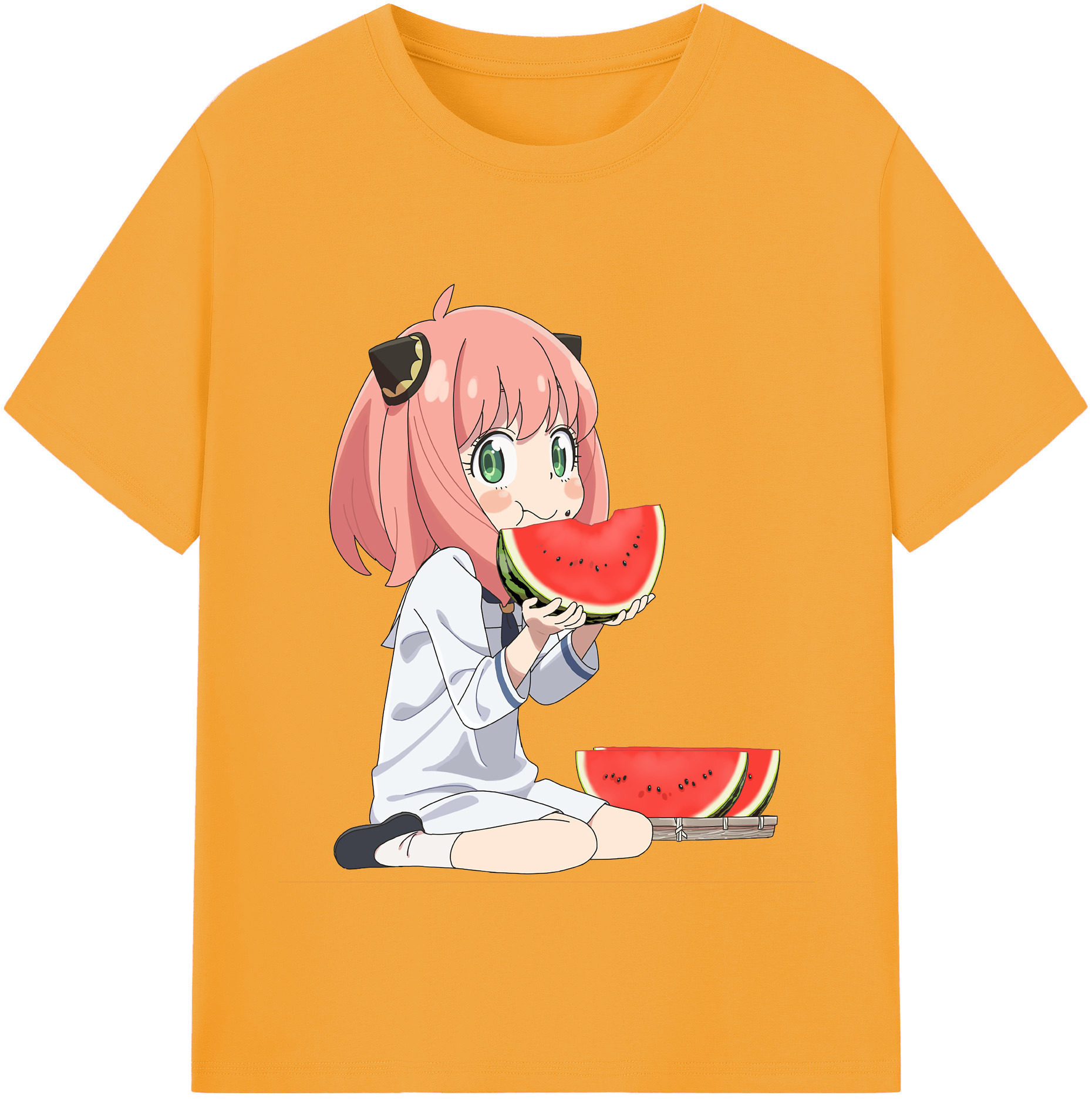 （画像用） SPY×FAMILY间谍家家酒 レディースカジュアルプリントTシャツ（綿100％）