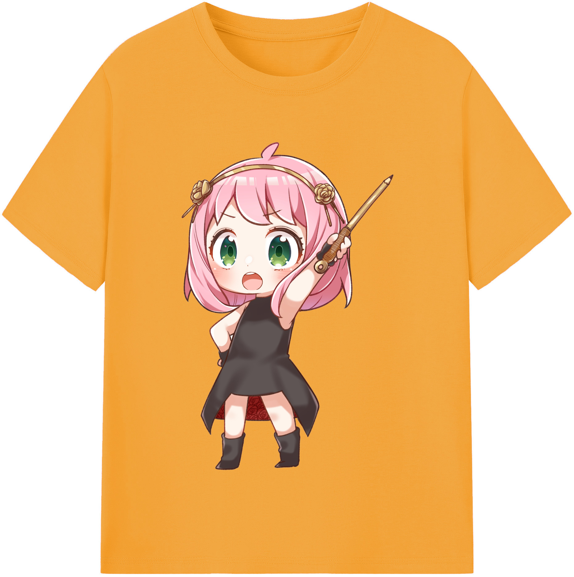 （画像用） SPY×FAMILY间谍家家酒 レディースカジュアルプリントTシャツ（綿100％）
