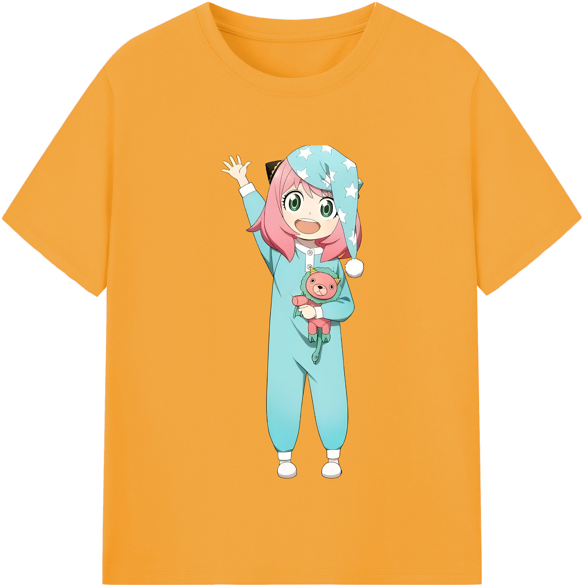 （画像用） SPY×FAMILY间谍家家酒 レディースカジュアルプリントTシャツ（綿100％）