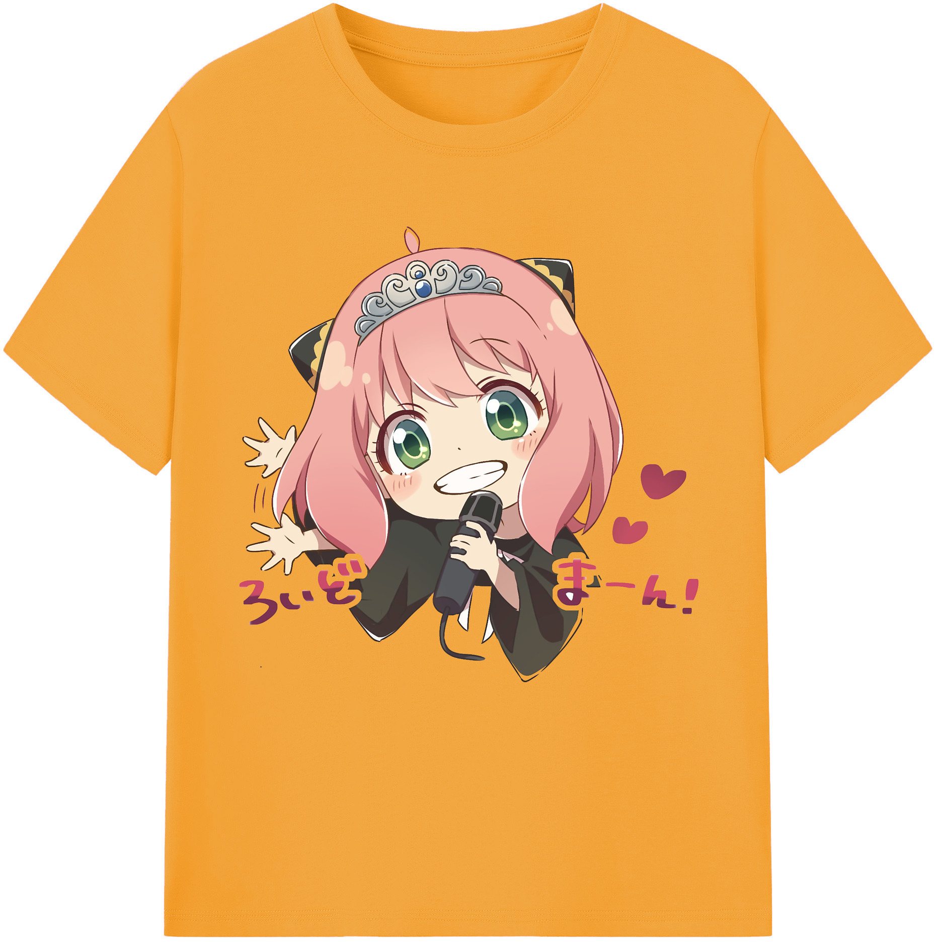 （画像用） SPY×FAMILY间谍家家酒 レディースカジュアルプリントTシャツ（綿100％）