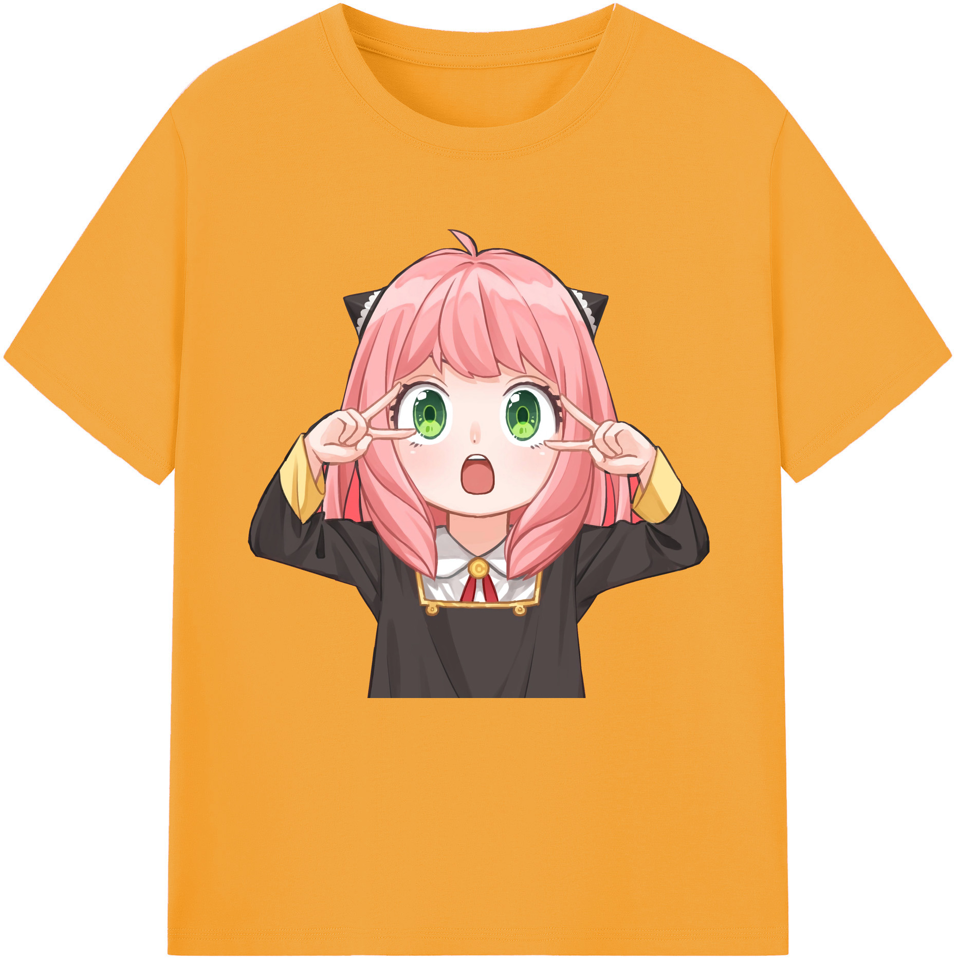 （画像用） SPY×FAMILY间谍家家酒 レディースカジュアルプリントTシャツ（綿100％）