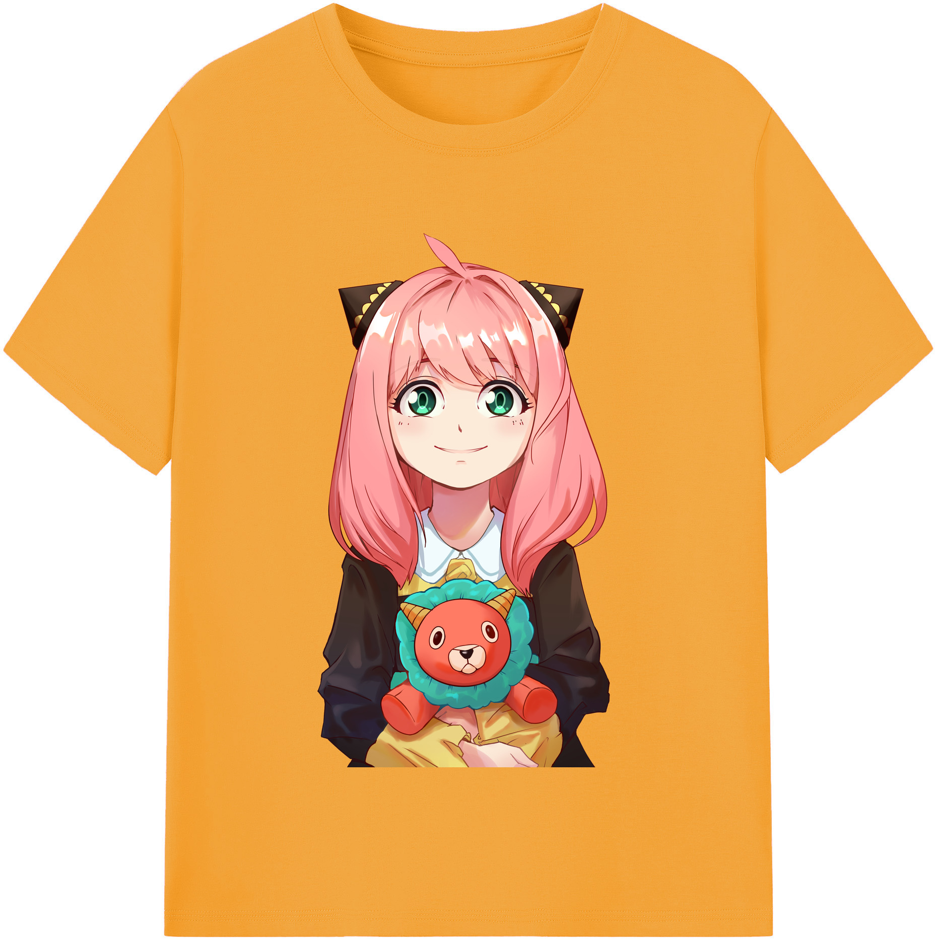 （画像用） SPY×FAMILY间谍家家酒 レディースカジュアルプリントTシャツ（綿100％）