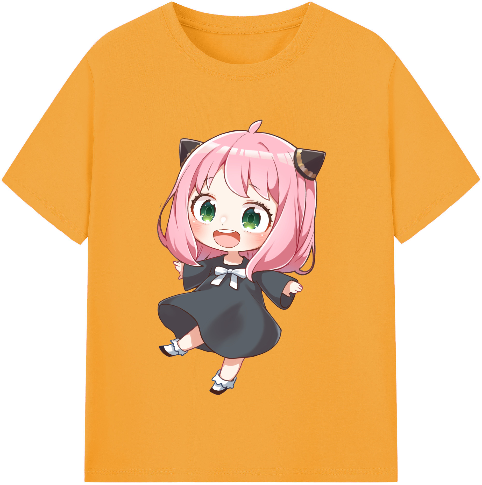 （画像用） SPY×FAMILY间谍家家酒 レディースカジュアルプリントTシャツ（綿100％）