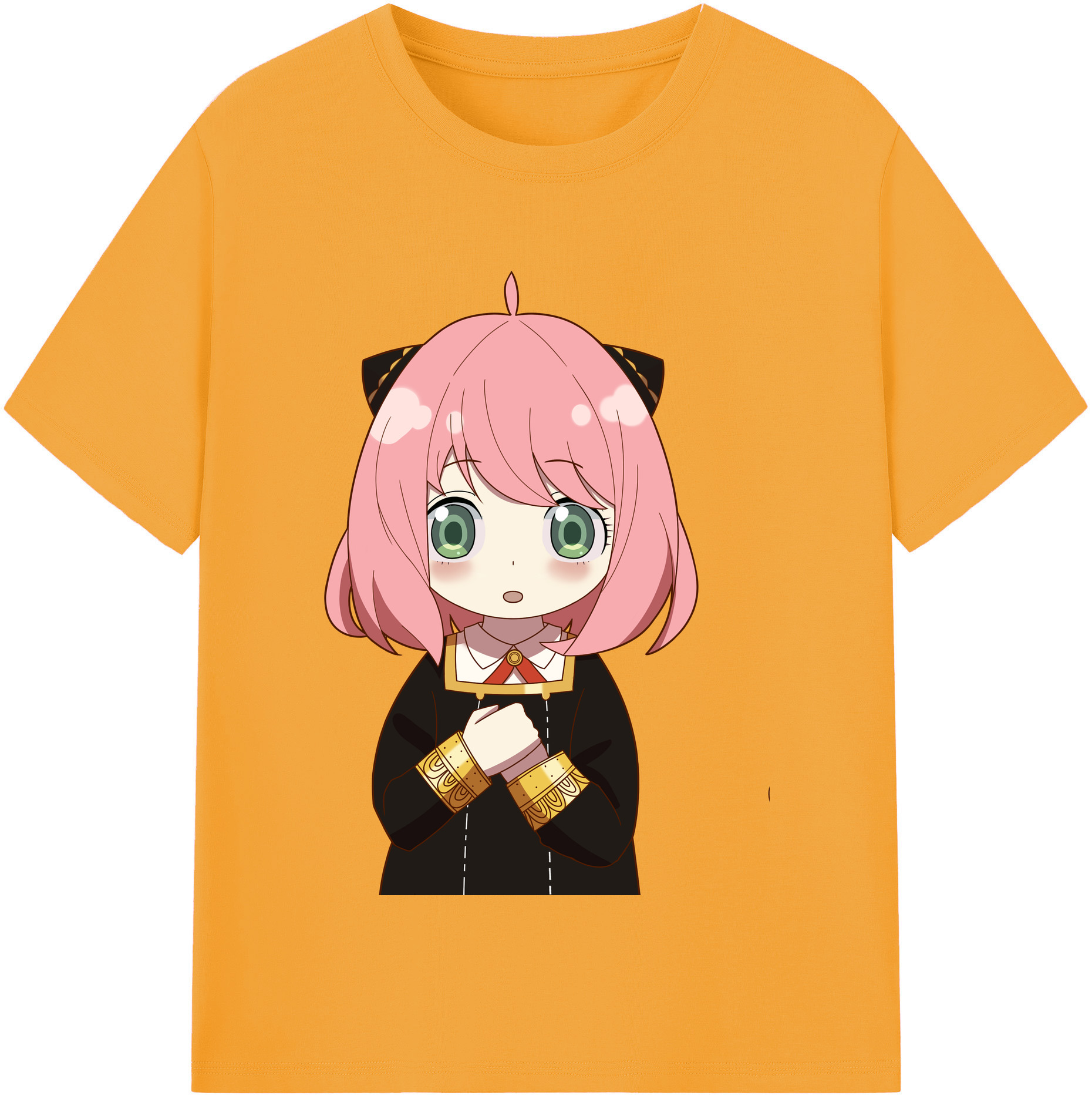 （画像用） SPY×FAMILY间谍家家酒 レディースカジュアルプリントTシャツ（綿100％）