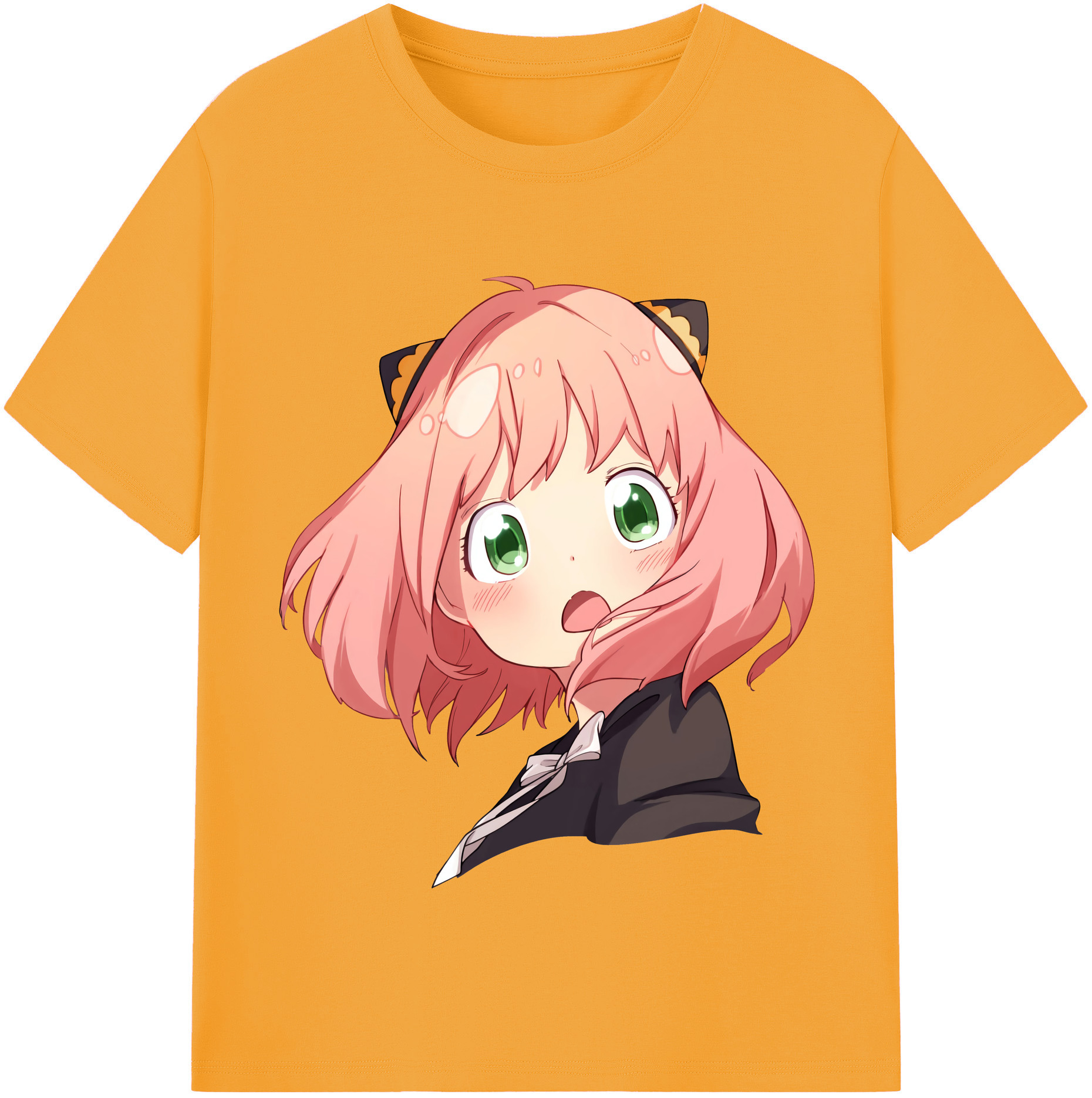 （画像用） SPY×FAMILY间谍家家酒 レディースカジュアルプリントTシャツ（綿100％）