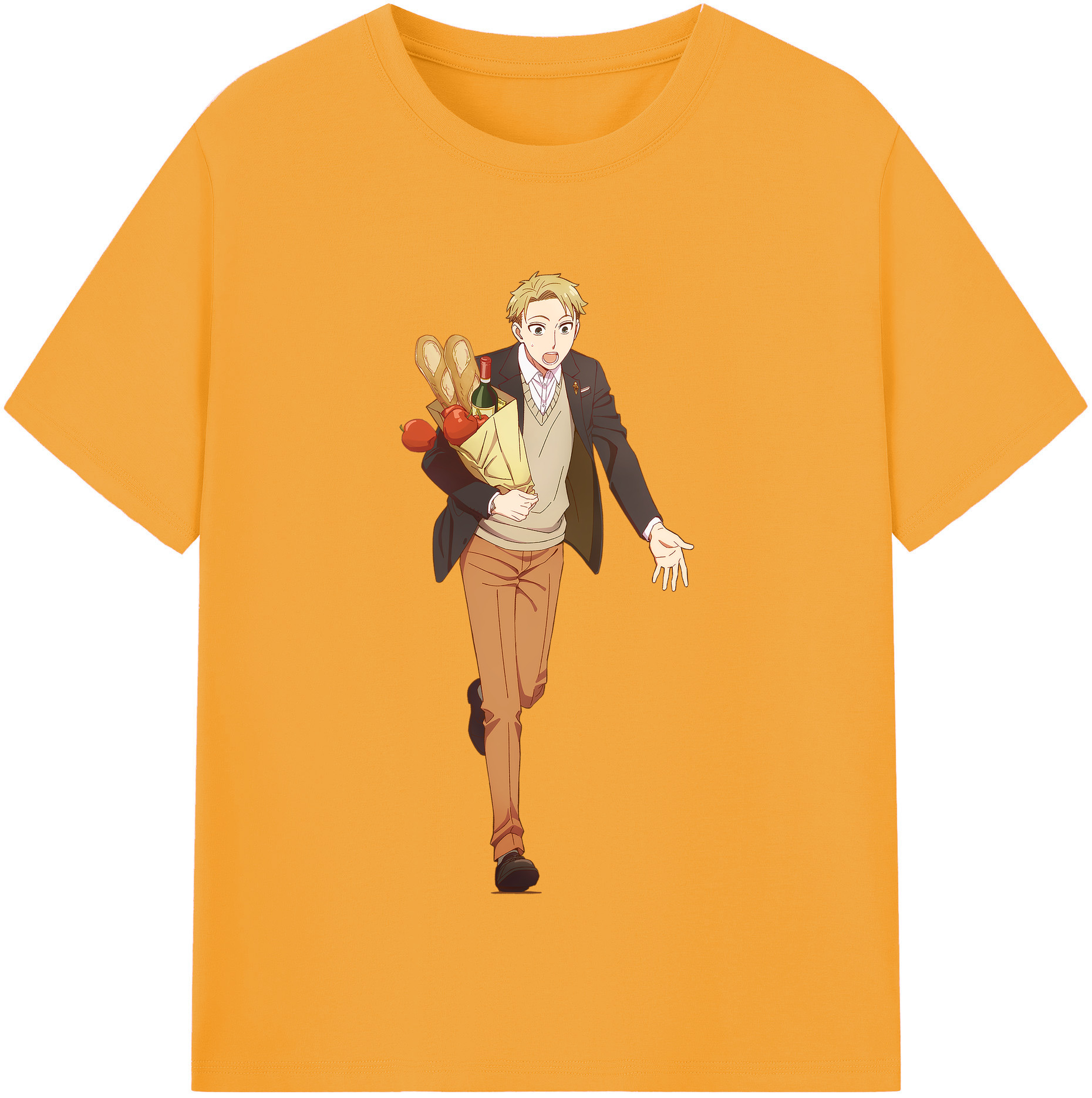 （画像用） SPY×FAMILY间谍家家酒 レディースカジュアルプリントTシャツ（綿100％）