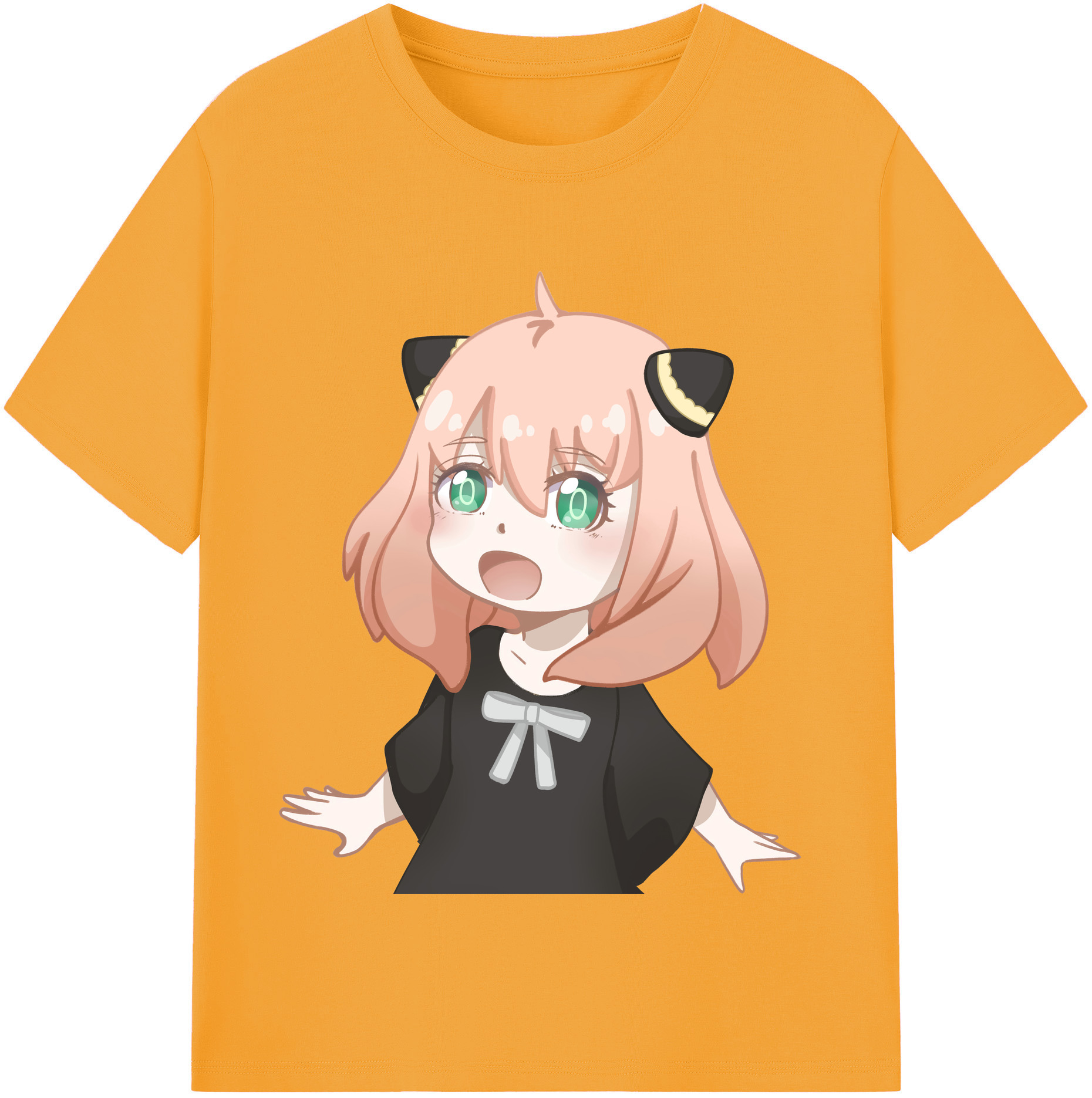 （画像用） SPY×FAMILY间谍家家酒 レディースカジュアルプリントTシャツ（綿100％）