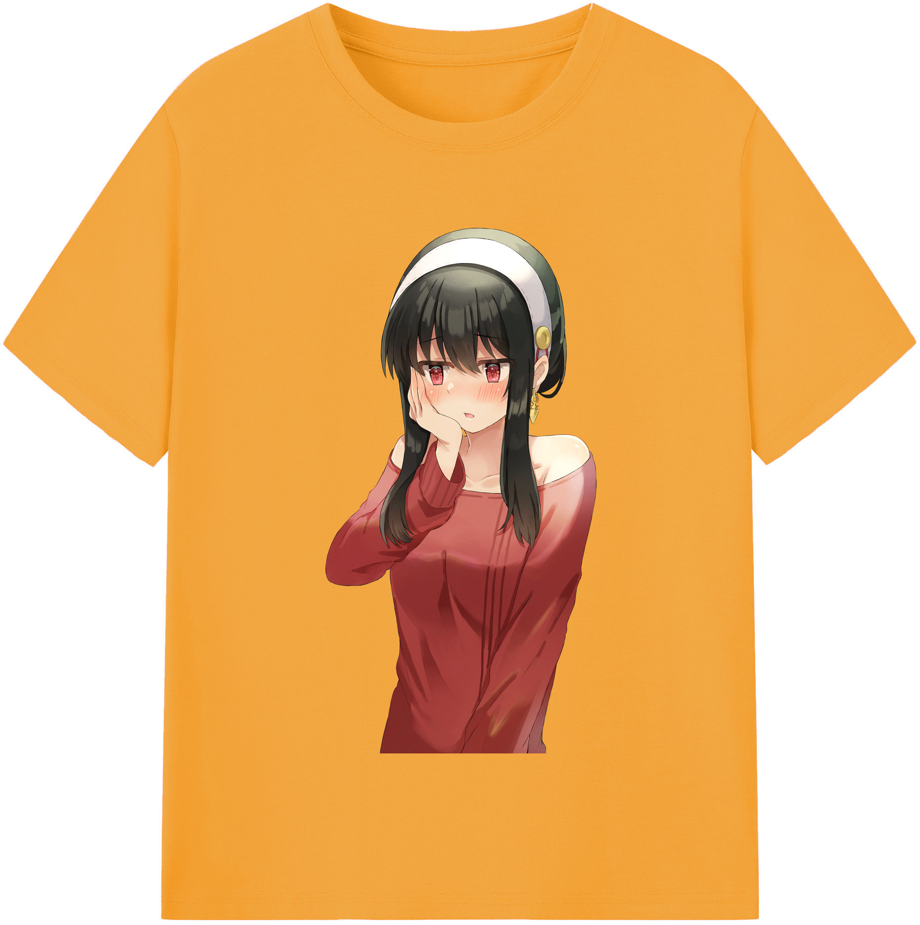 （画像用） SPY×FAMILY间谍家家酒 レディースカジュアルプリントTシャツ（綿100％）