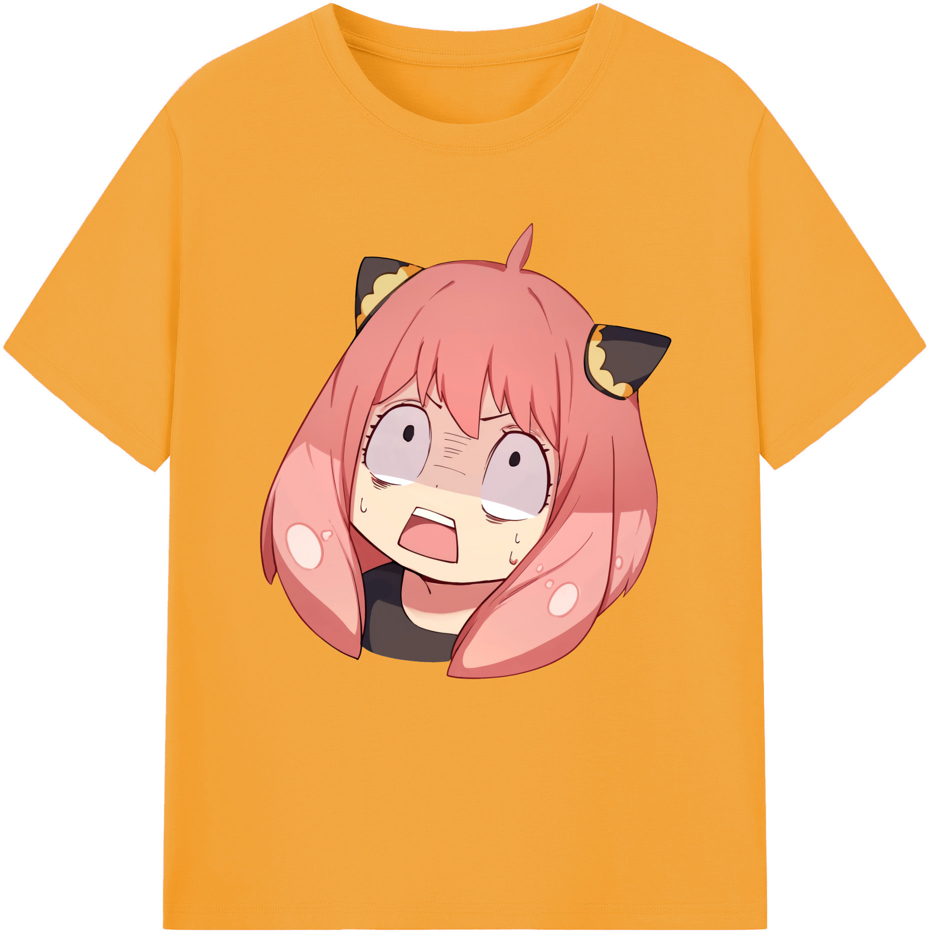 （画像用） SPY×FAMILY间谍家家酒 レディースカジュアルプリントTシャツ（綿100％）