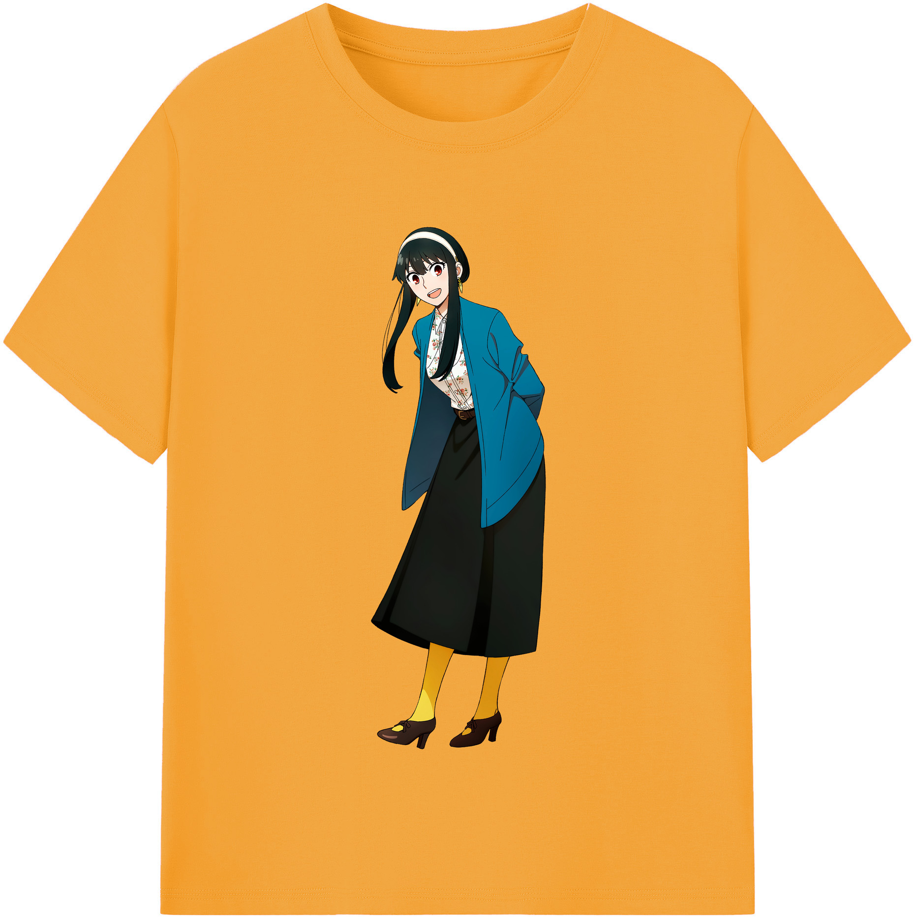 （画像用） SPY×FAMILY间谍家家酒 レディースカジュアルプリントTシャツ（綿100％）