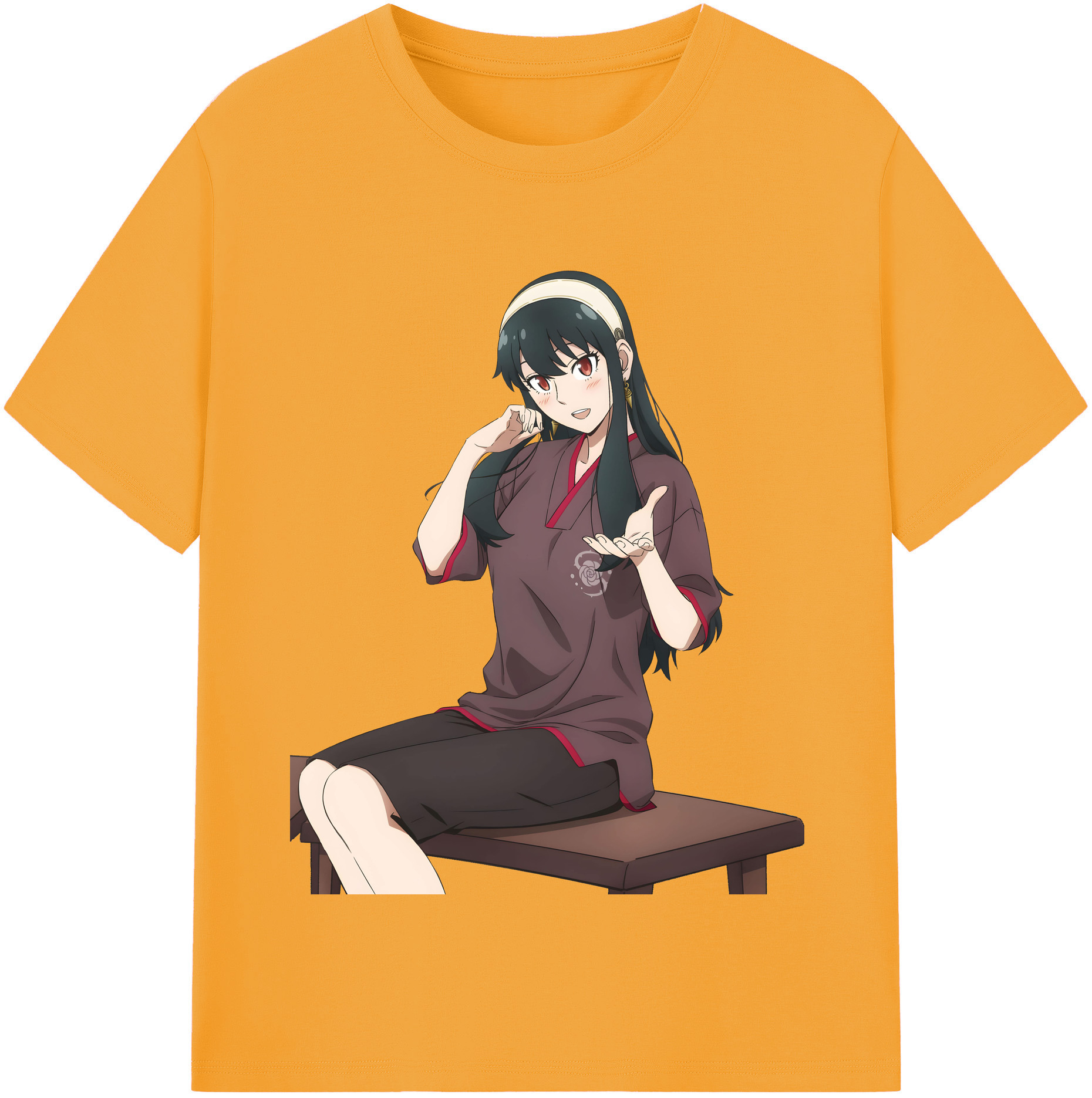 （画像用） SPY×FAMILY间谍家家酒 レディースカジュアルプリントTシャツ（綿100％）