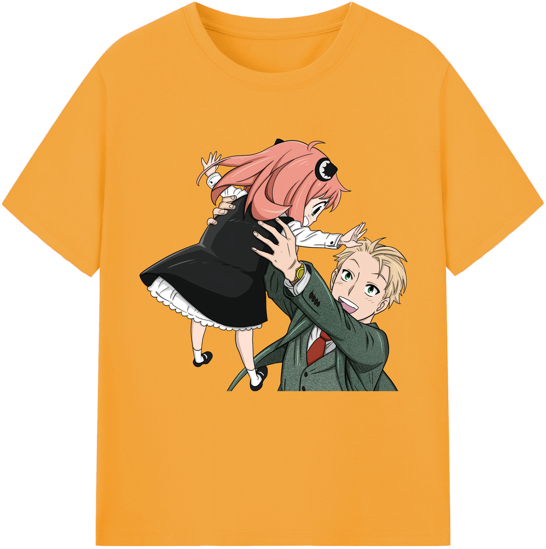（画像用） SPY×FAMILY间谍家家酒 レディースカジュアルプリントTシャツ（綿100％）