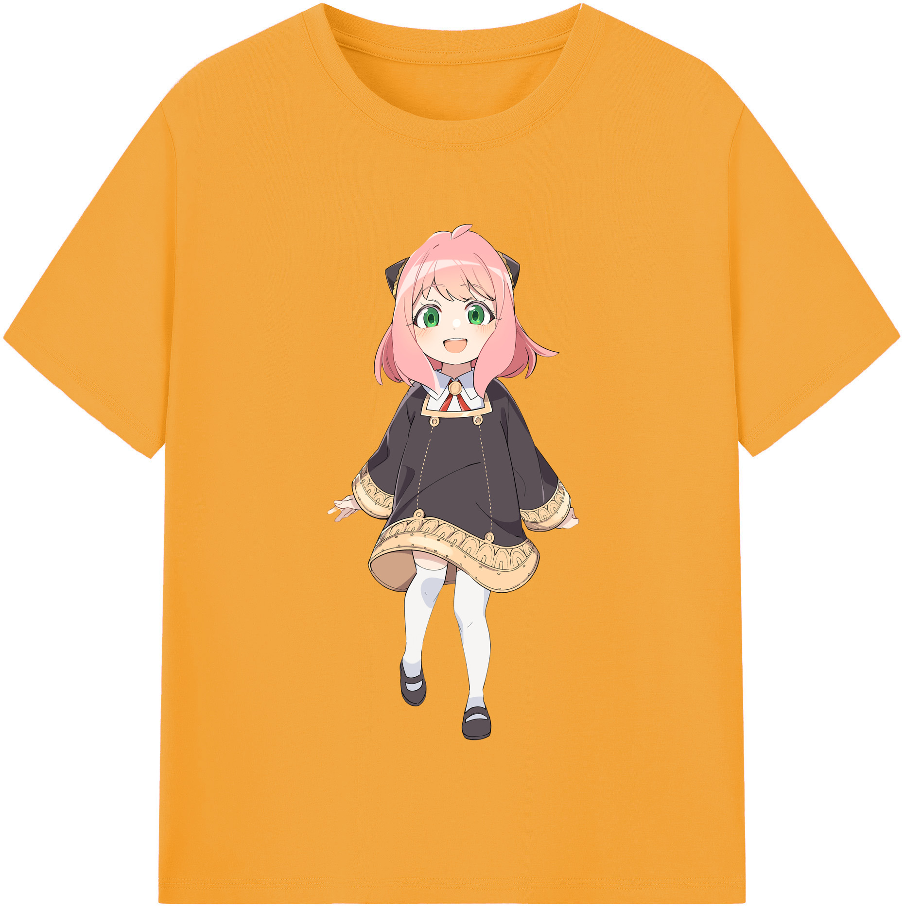 （画像用） SPY×FAMILY间谍家家酒 レディースカジュアルプリントTシャツ（綿100％）