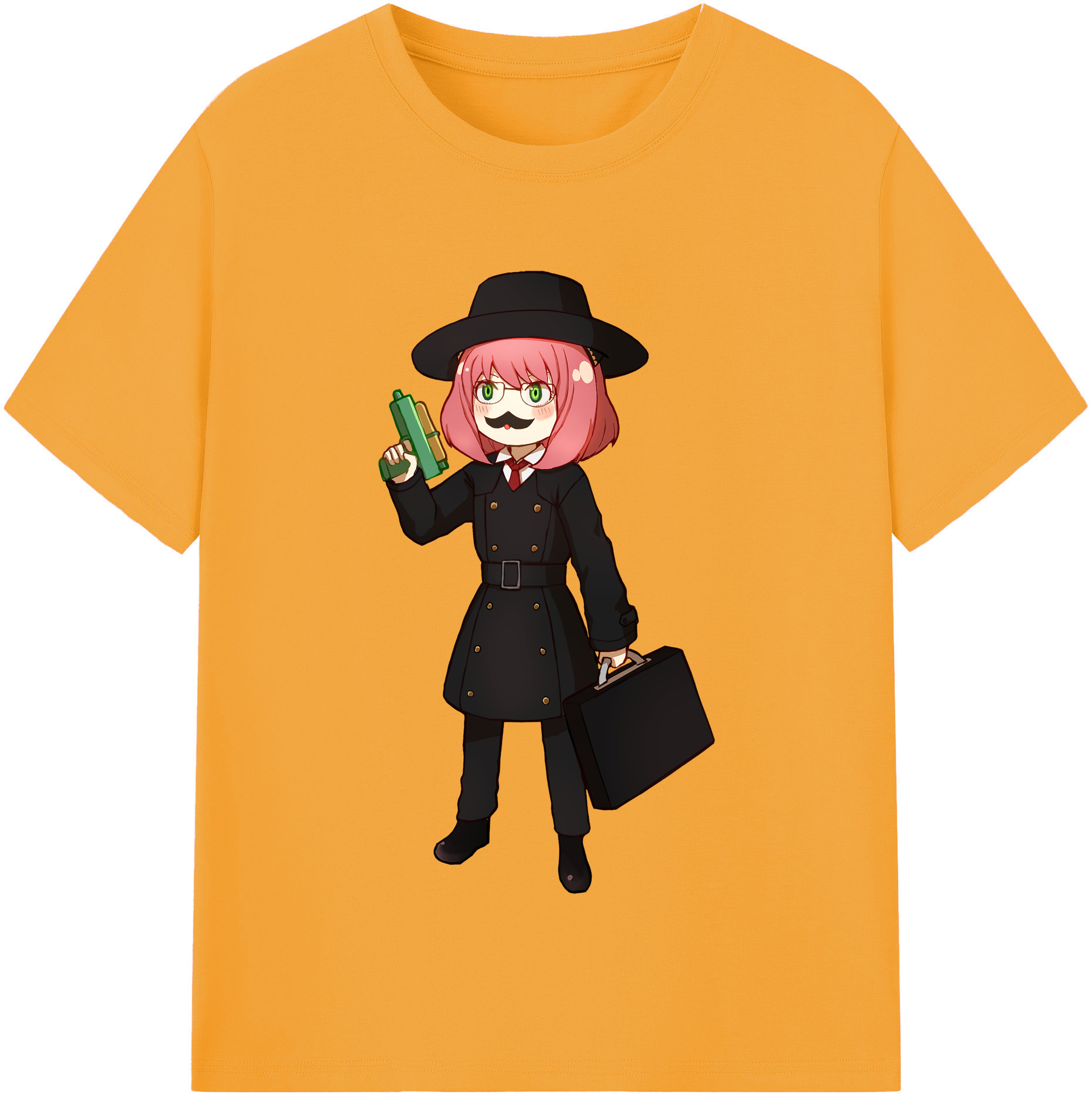 （画像用） SPY×FAMILY间谍家家酒 レディースカジュアルプリントTシャツ（綿100％）
