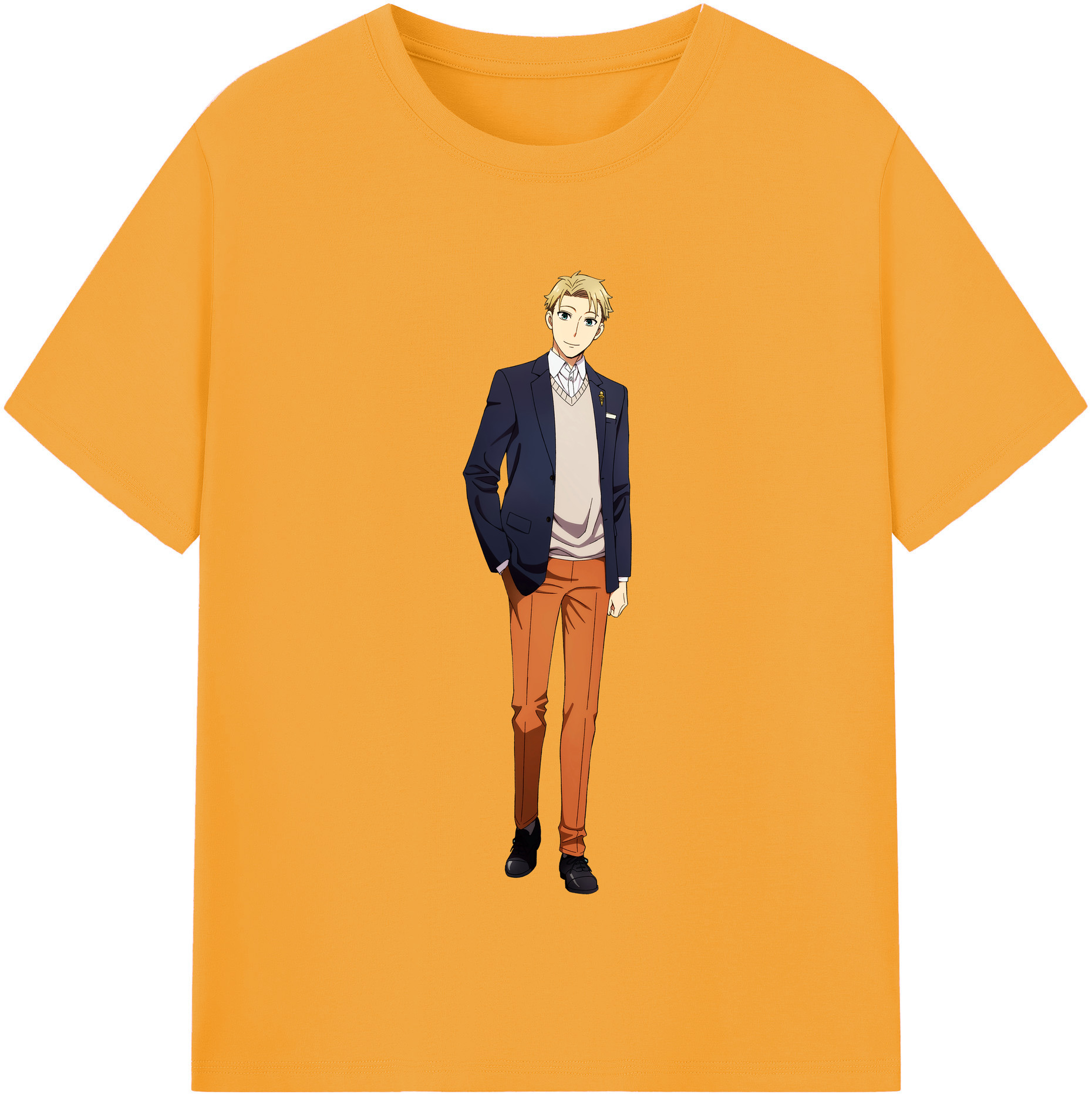 （画像用） SPY×FAMILY间谍家家酒 レディースカジュアルプリントTシャツ（綿100％）