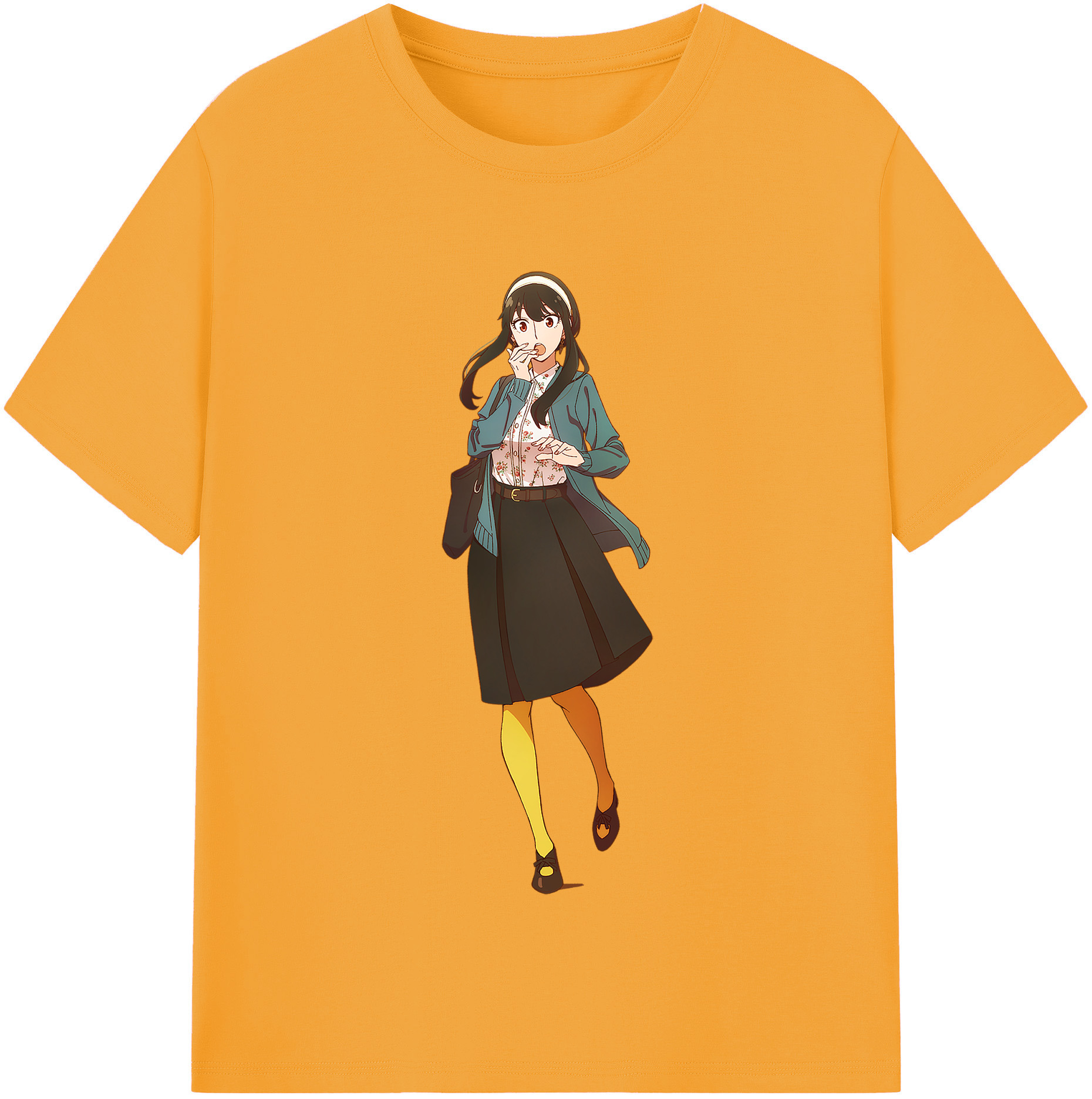 （画像用） SPY×FAMILY间谍家家酒 レディースカジュアルプリントTシャツ（綿100％）