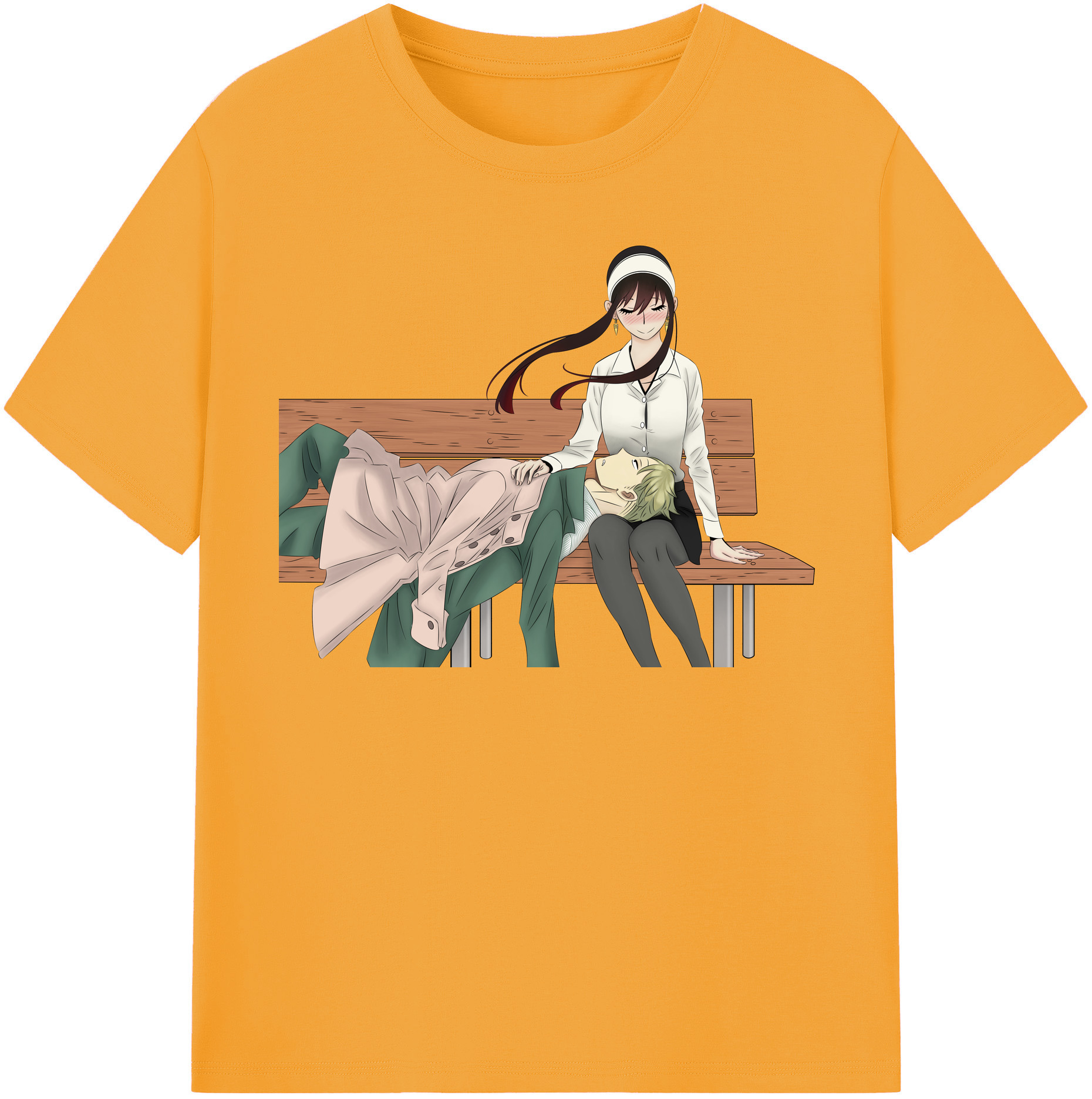 （画像用） SPY×FAMILY间谍家家酒 レディースカジュアルプリントTシャツ（綿100％）