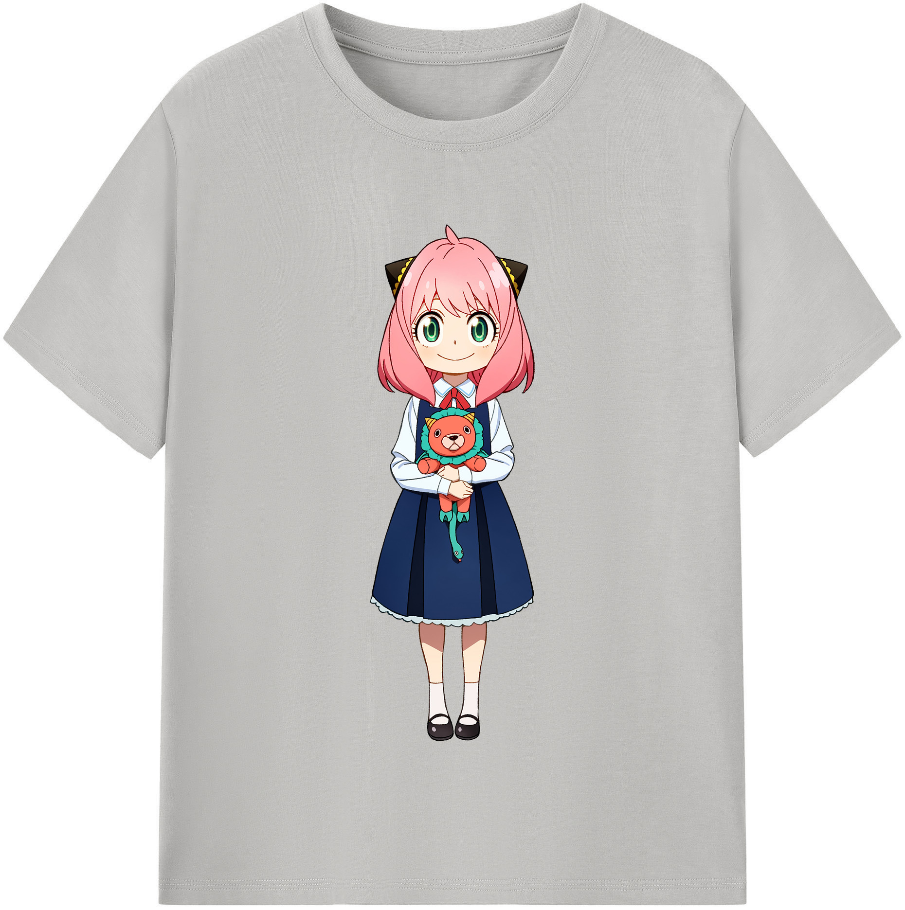 （画像用） SPY×FAMILY间谍家家酒 レディースカジュアルプリントTシャツ（綿100％）