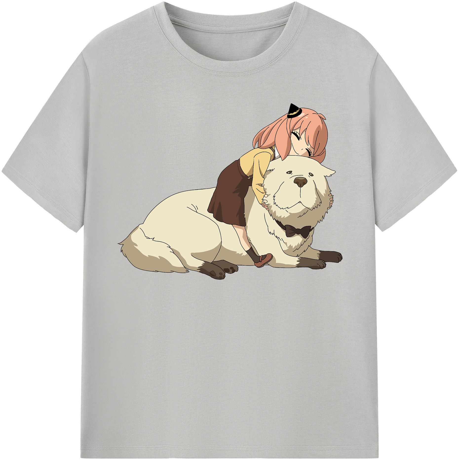 （画像用） SPY×FAMILY间谍家家酒 レディースカジュアルプリントTシャツ（綿100％）