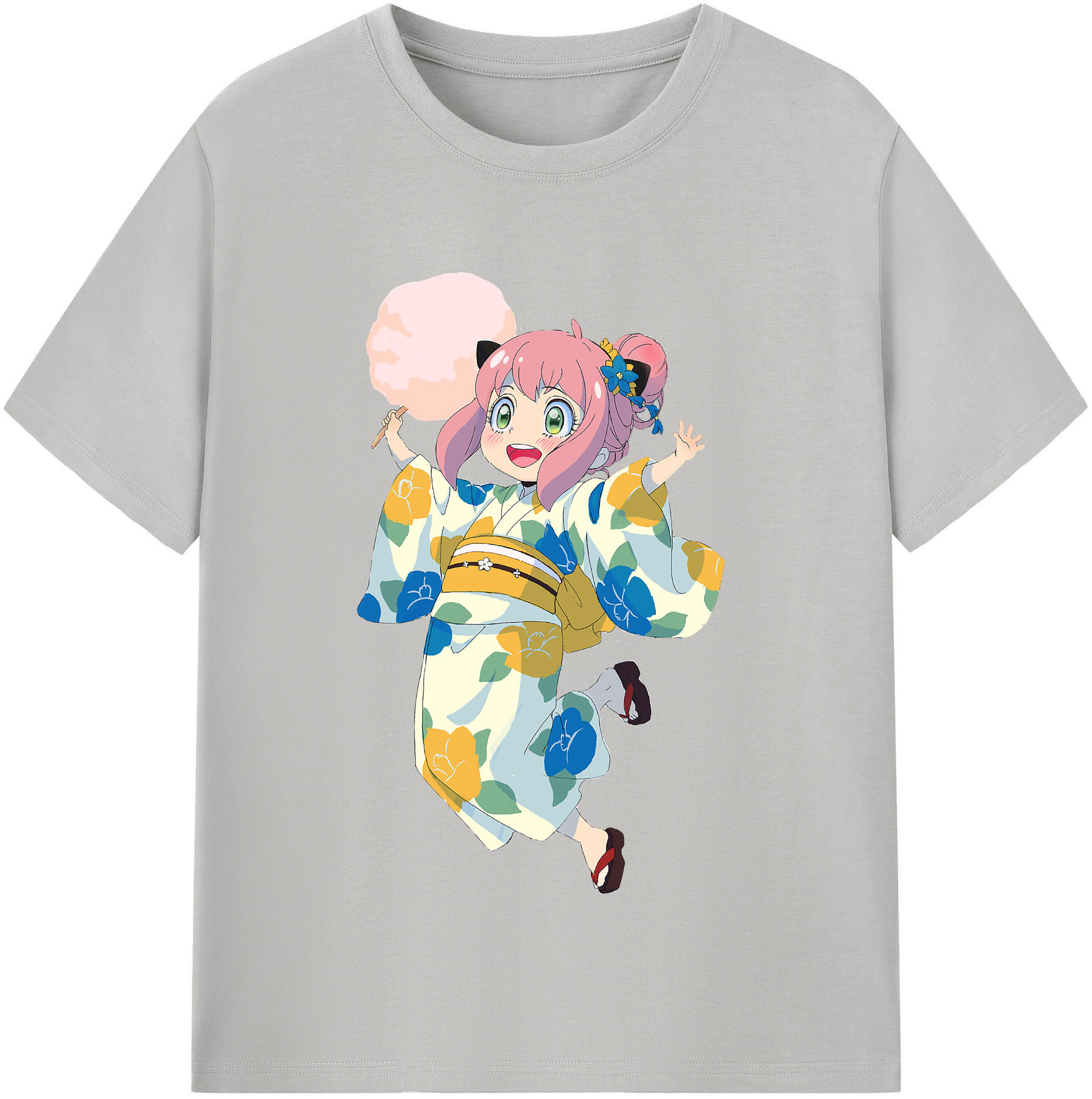 （画像用） SPY×FAMILY间谍家家酒 レディースカジュアルプリントTシャツ（綿100％）