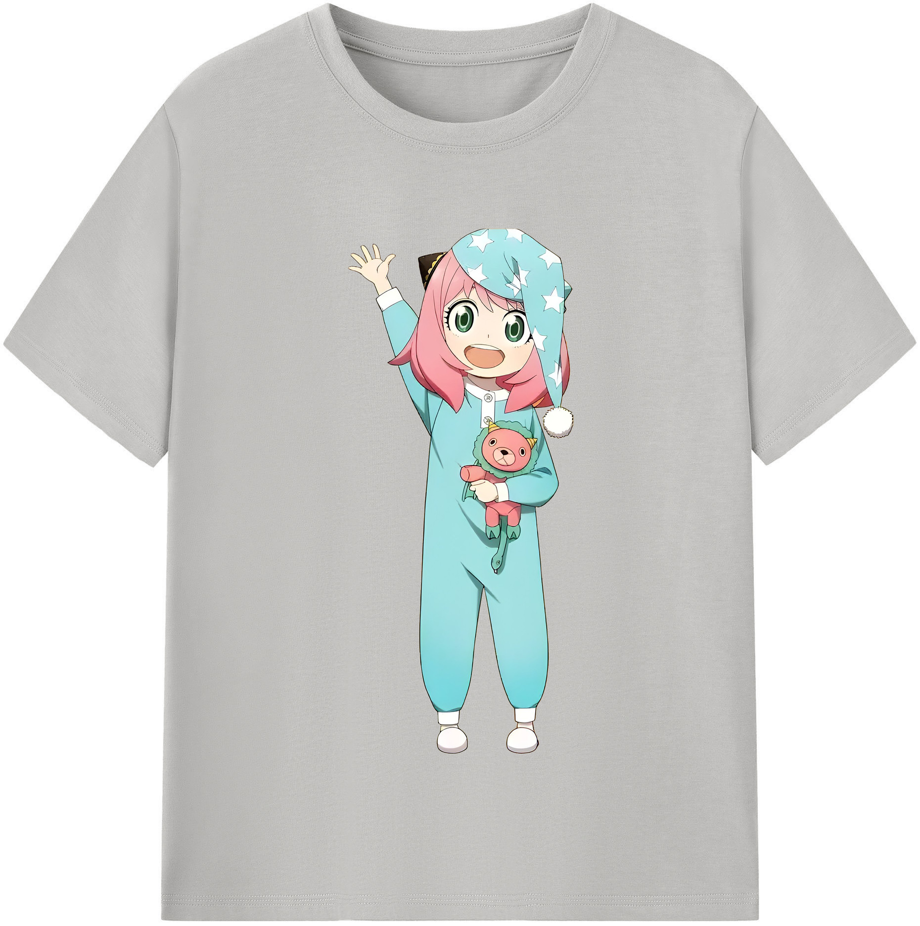 （画像用） SPY×FAMILY间谍家家酒 レディースカジュアルプリントTシャツ（綿100％）