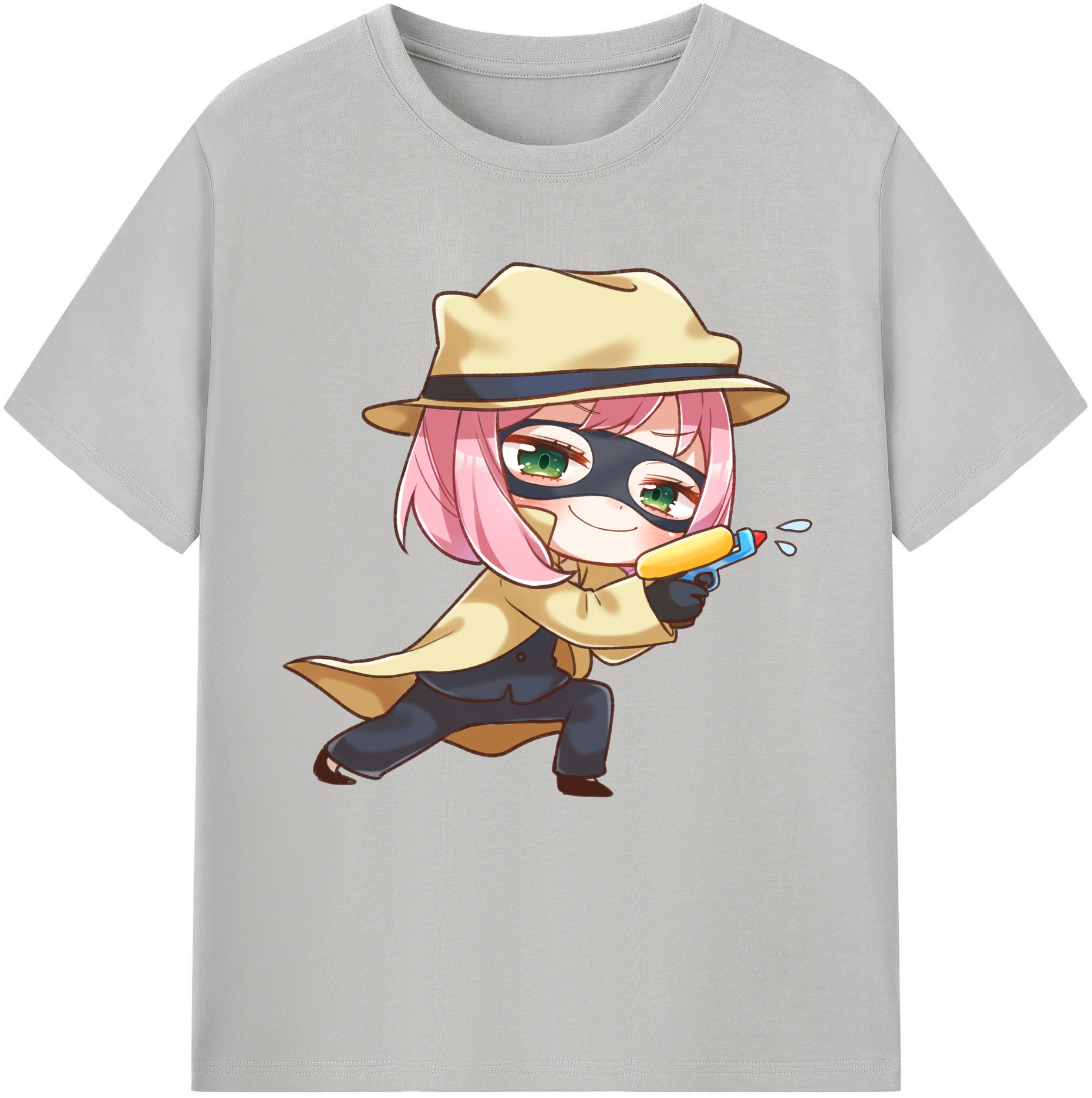 （画像用） SPY×FAMILY间谍家家酒 レディースカジュアルプリントTシャツ（綿100％）