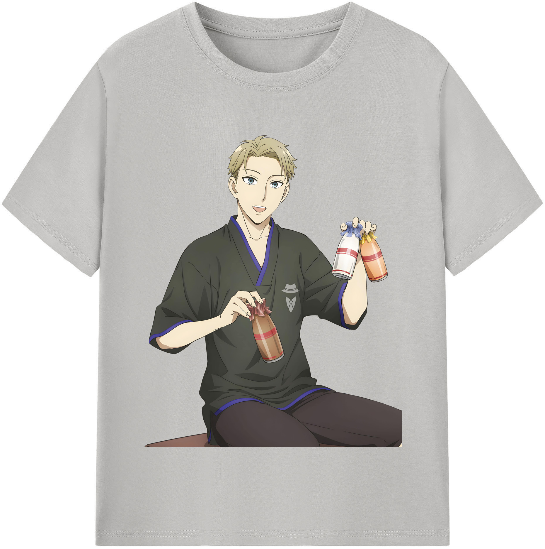 （画像用） SPY×FAMILY间谍家家酒 レディースカジュアルプリントTシャツ（綿100％）