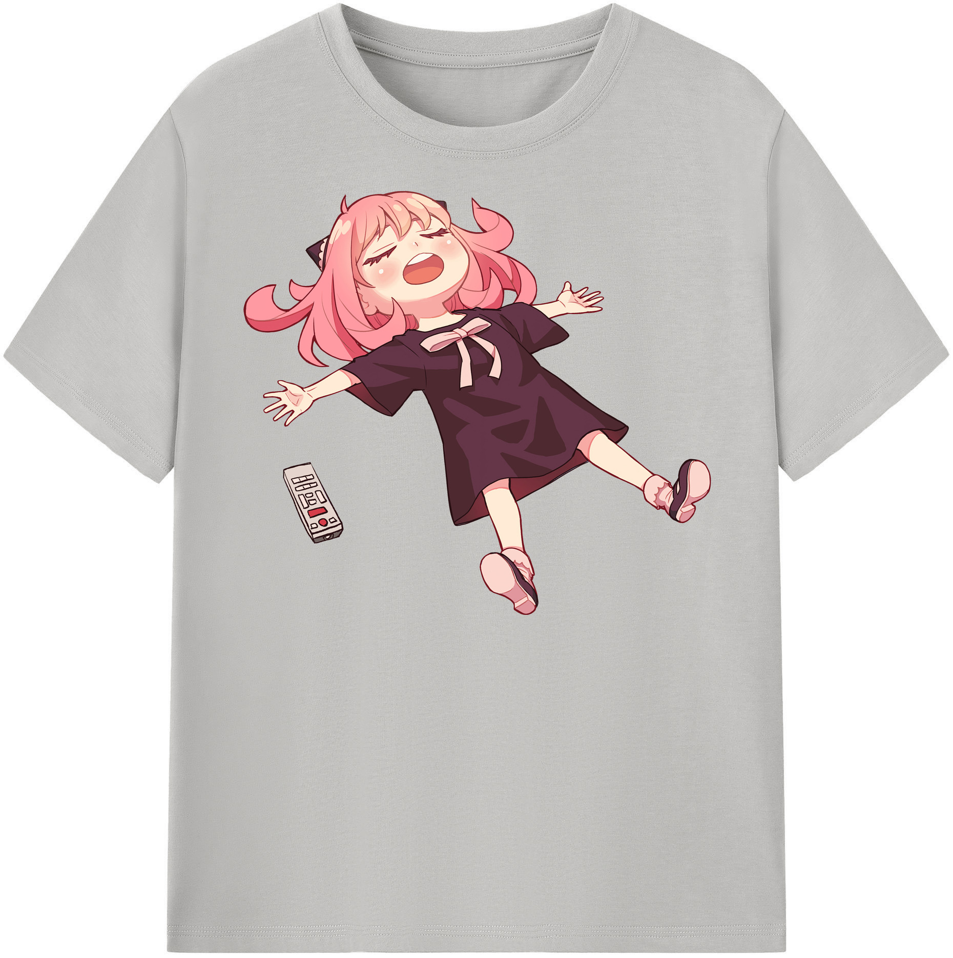 （画像用） SPY×FAMILY间谍家家酒 レディースカジュアルプリントTシャツ（綿100％）