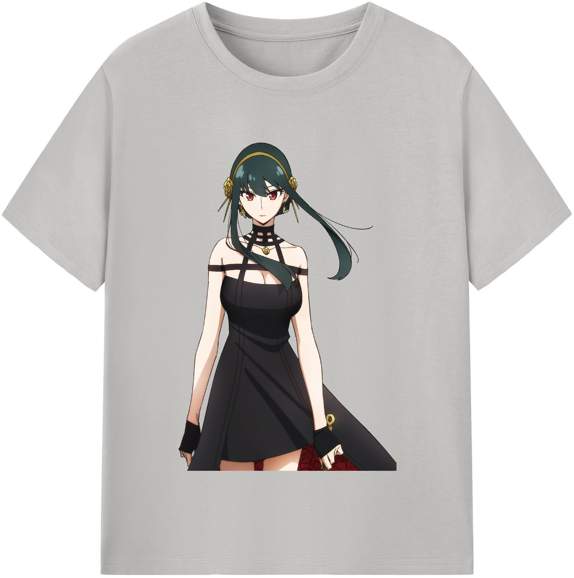 （画像用） SPY×FAMILY间谍家家酒 レディースカジュアルプリントTシャツ（綿100％）