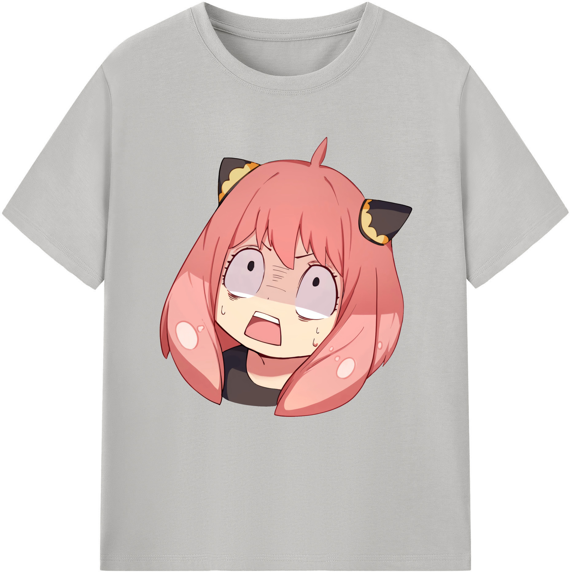 （画像用） SPY×FAMILY间谍家家酒 レディースカジュアルプリントTシャツ（綿100％）