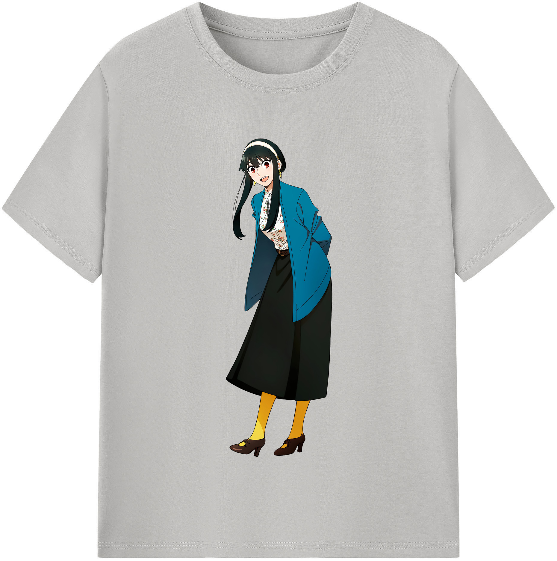 （画像用） SPY×FAMILY间谍家家酒 レディースカジュアルプリントTシャツ（綿100％）