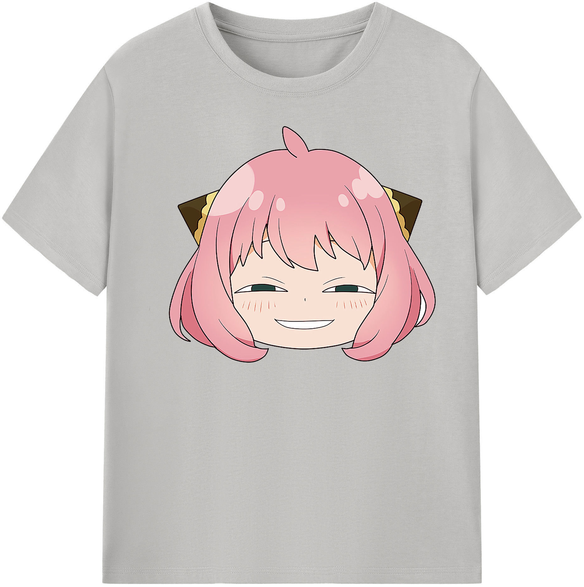 （画像用） SPY×FAMILY间谍家家酒 レディースカジュアルプリントTシャツ（綿100％）