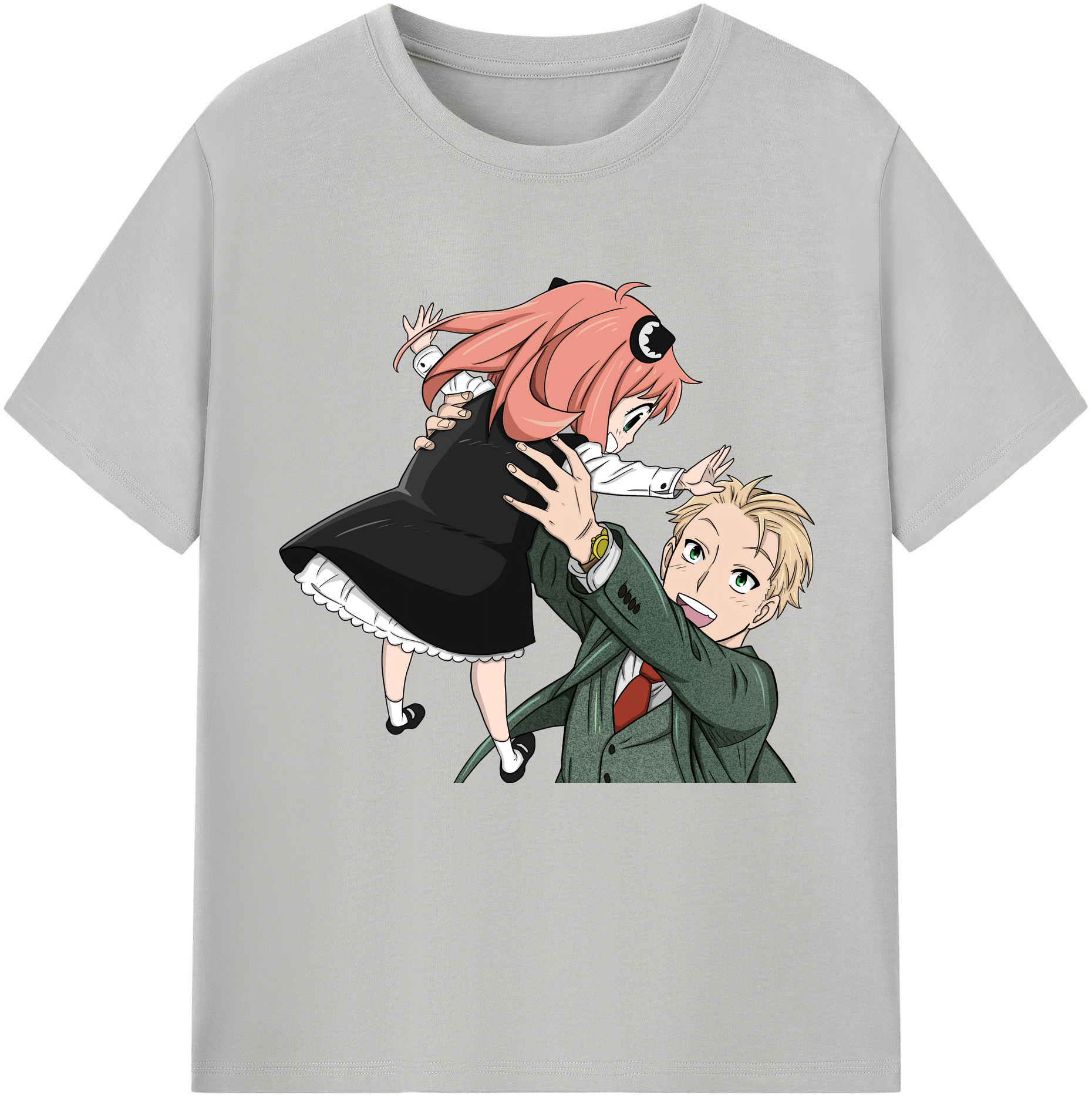 （画像用） SPY×FAMILY间谍家家酒 レディースカジュアルプリントTシャツ（綿100％）