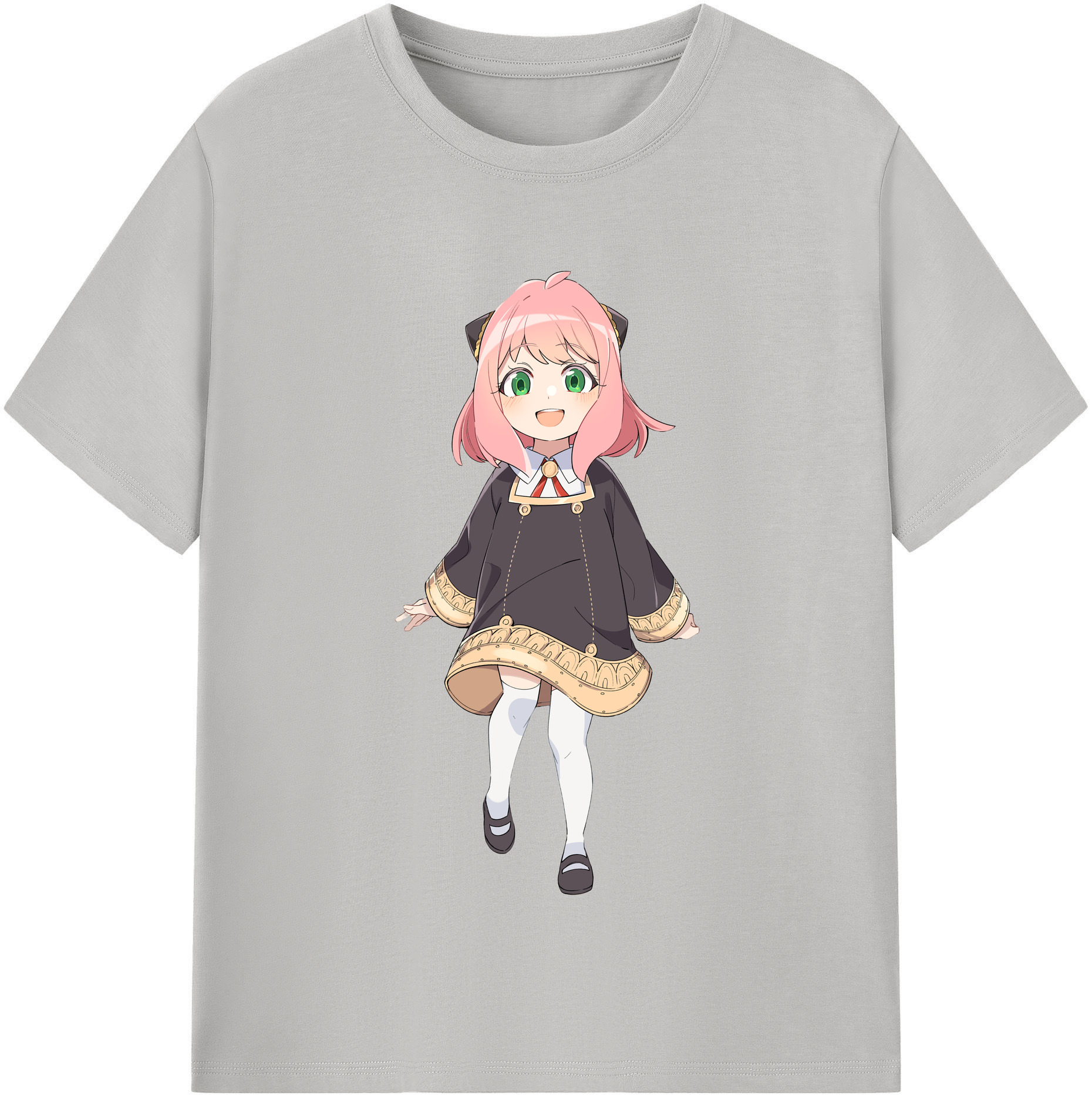 （画像用） SPY×FAMILY间谍家家酒 レディースカジュアルプリントTシャツ（綿100％）