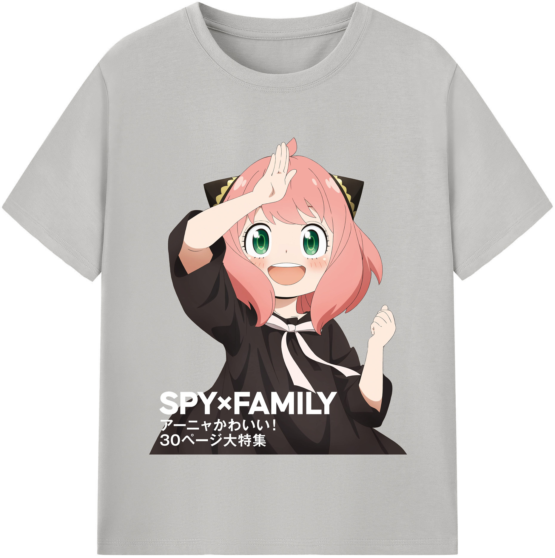 （画像用） SPY×FAMILY间谍家家酒 レディースカジュアルプリントTシャツ（綿100％）