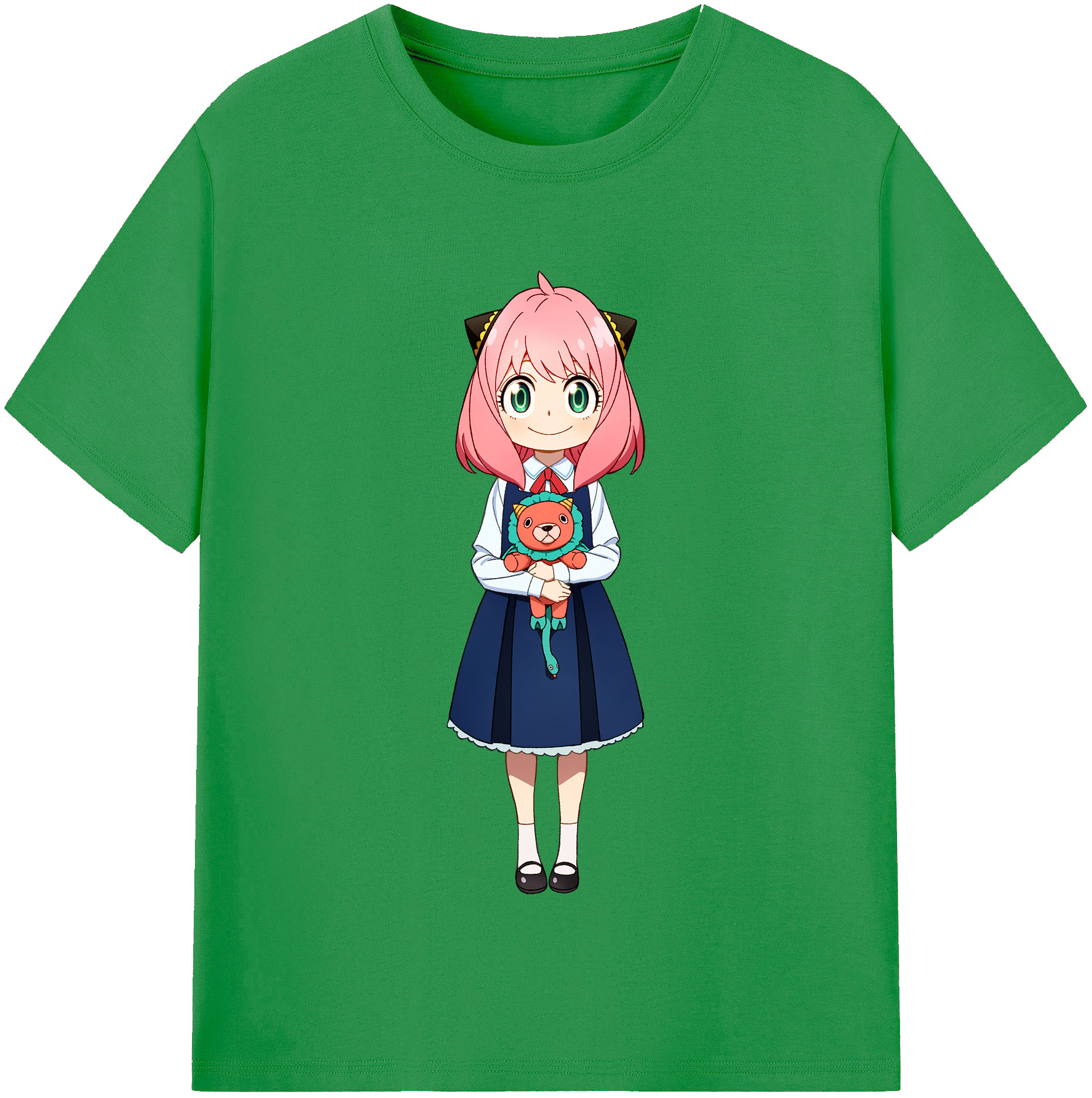 （画像用） SPY×FAMILY间谍家家酒 レディースカジュアルプリントTシャツ（綿100％）
