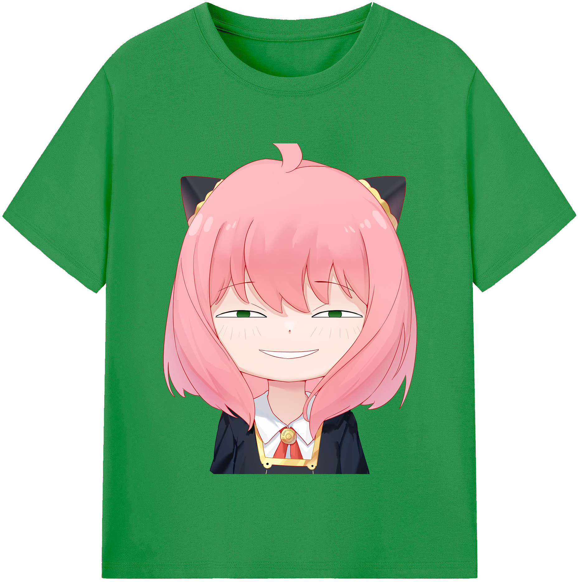 （画像用） SPY×FAMILY间谍家家酒 レディースカジュアルプリントTシャツ（綿100％）