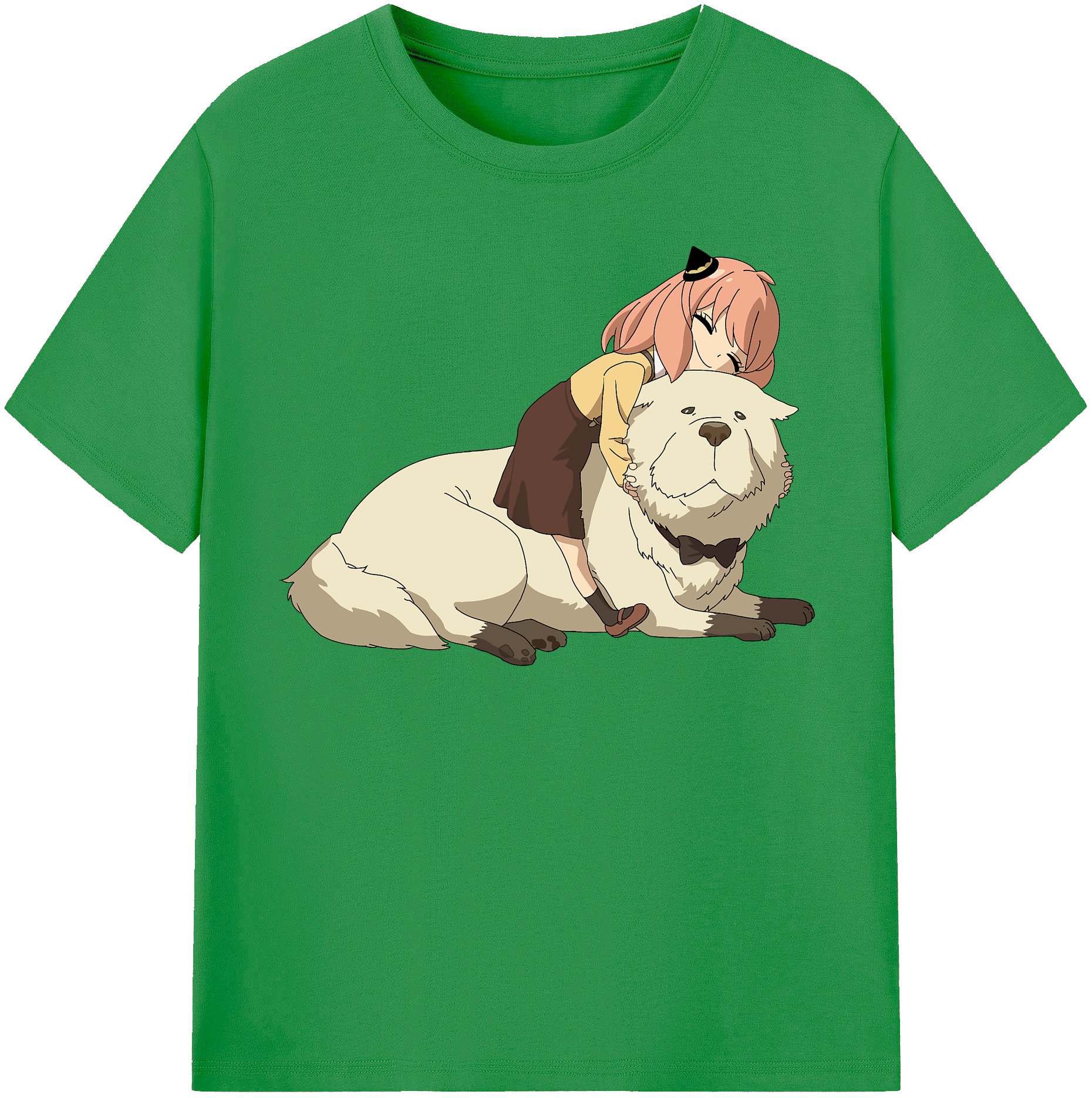 （画像用） SPY×FAMILY间谍家家酒 レディースカジュアルプリントTシャツ（綿100％）