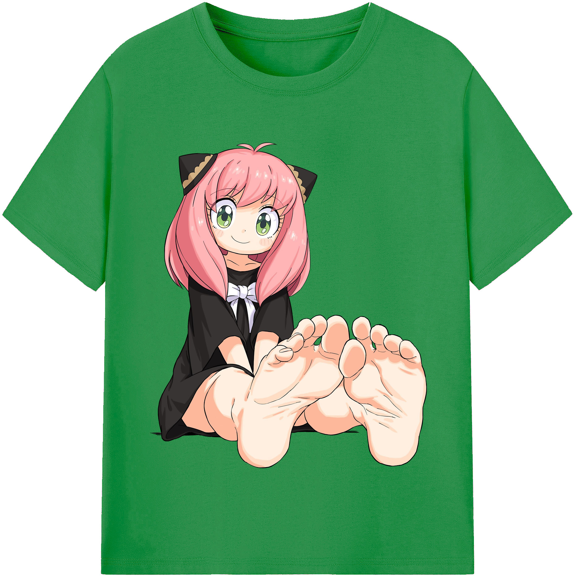 （画像用） SPY×FAMILY间谍家家酒 レディースカジュアルプリントTシャツ（綿100％）