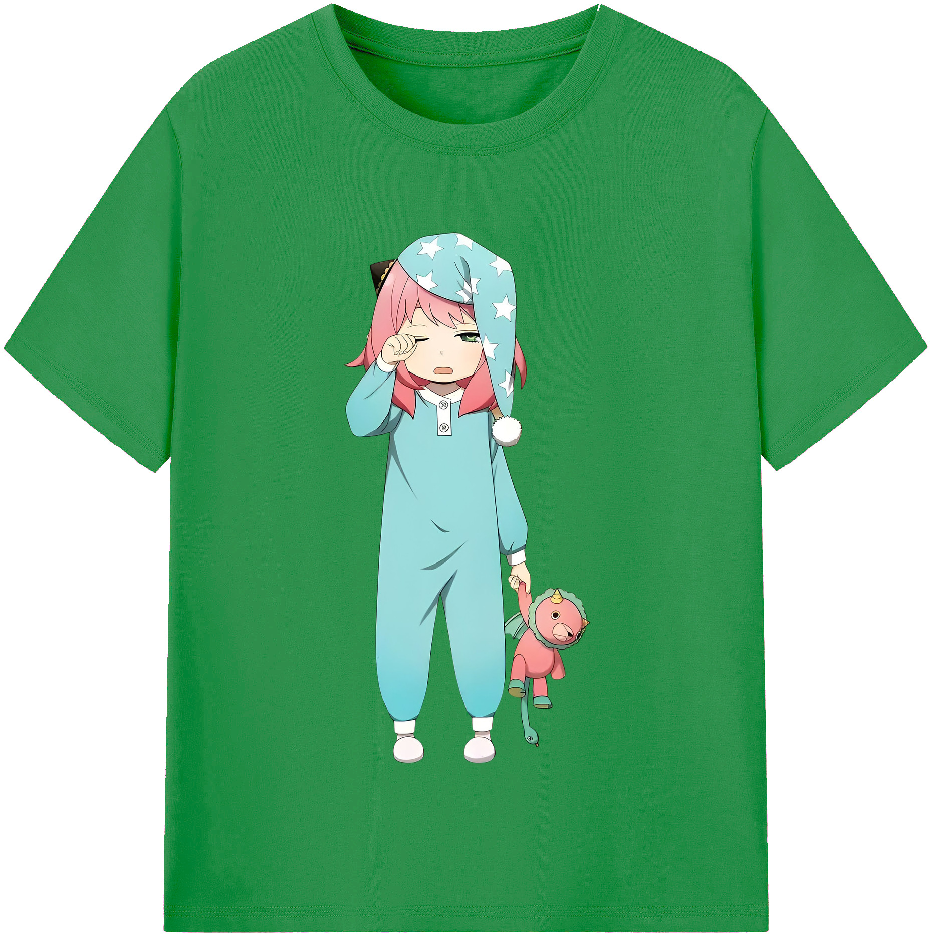 （画像用） SPY×FAMILY间谍家家酒 レディースカジュアルプリントTシャツ（綿100％）