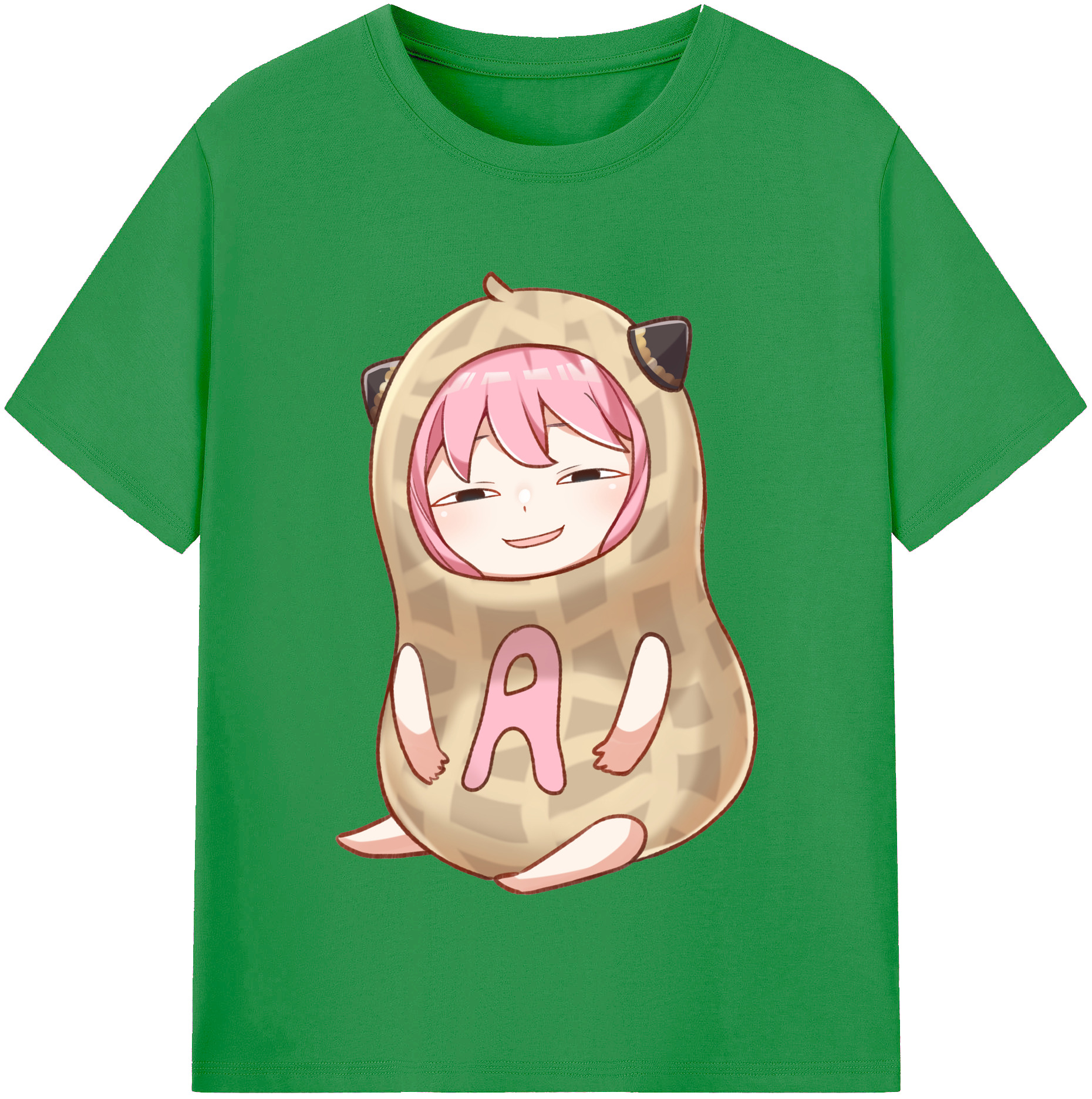 （画像用） SPY×FAMILY间谍家家酒 レディースカジュアルプリントTシャツ（綿100％）