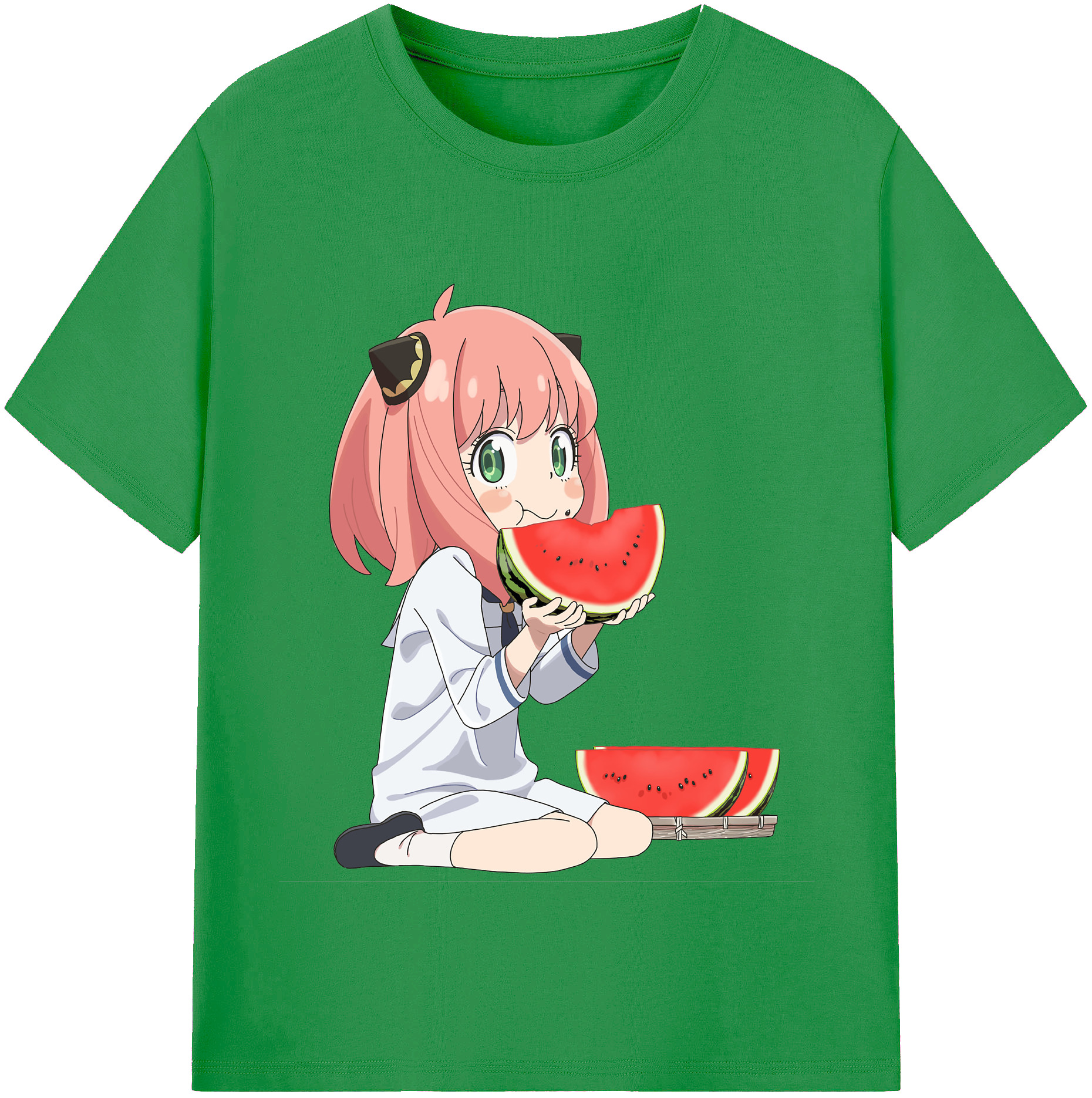 （画像用） SPY×FAMILY间谍家家酒 レディースカジュアルプリントTシャツ（綿100％）