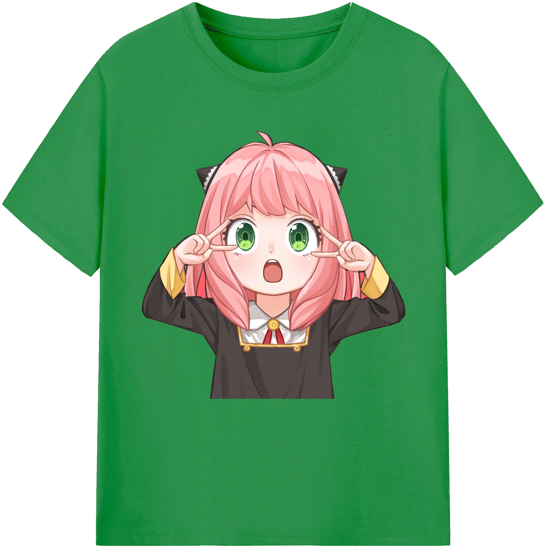 （画像用） SPY×FAMILY间谍家家酒 レディースカジュアルプリントTシャツ（綿100％）