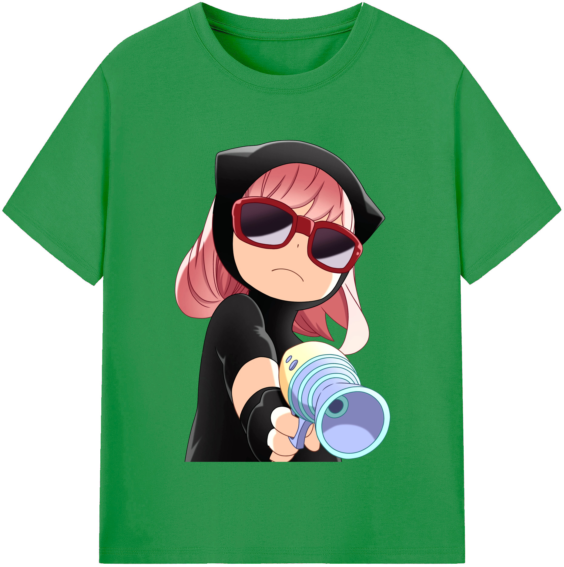 （画像用） SPY×FAMILY间谍家家酒 レディースカジュアルプリントTシャツ（綿100％）
