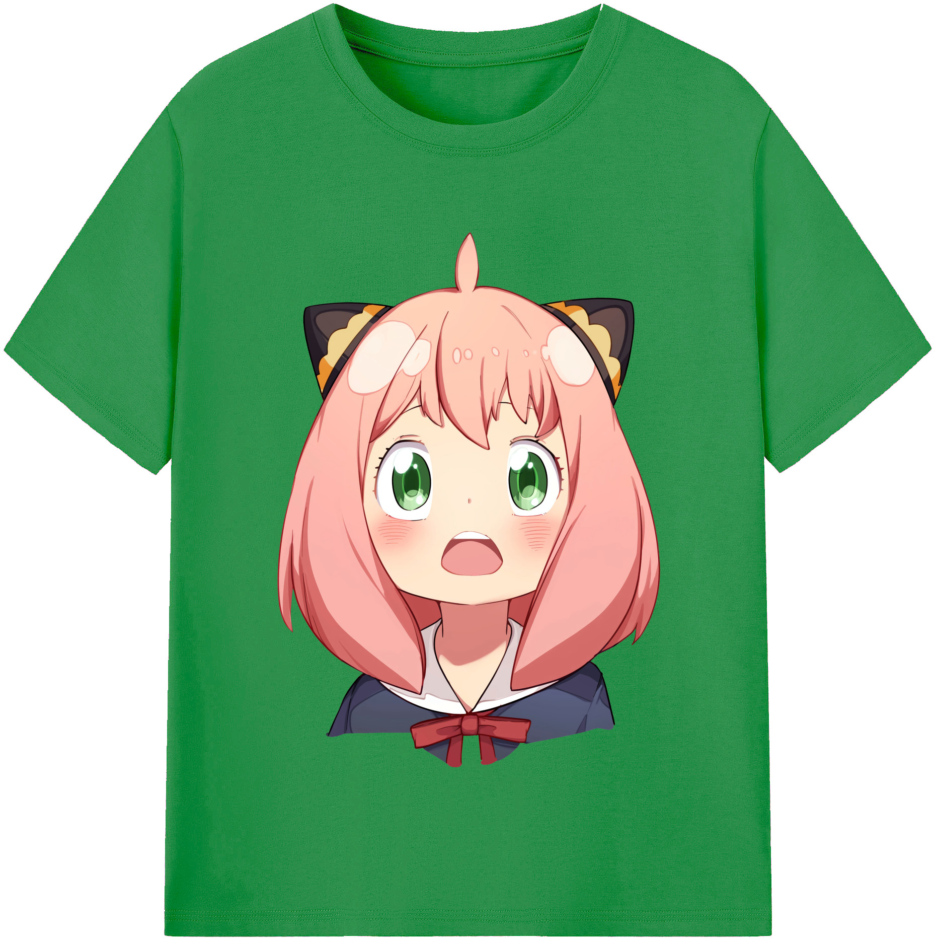 （画像用） SPY×FAMILY间谍家家酒 レディースカジュアルプリントTシャツ（綿100％）