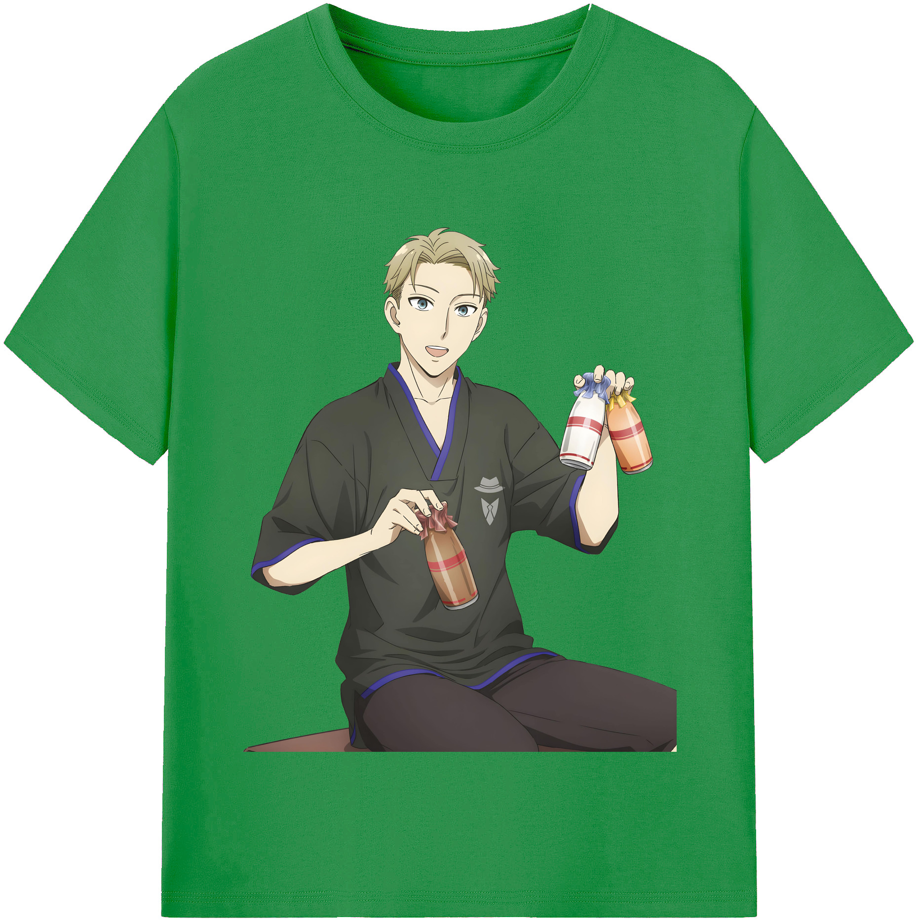 （画像用） SPY×FAMILY间谍家家酒 レディースカジュアルプリントTシャツ（綿100％）