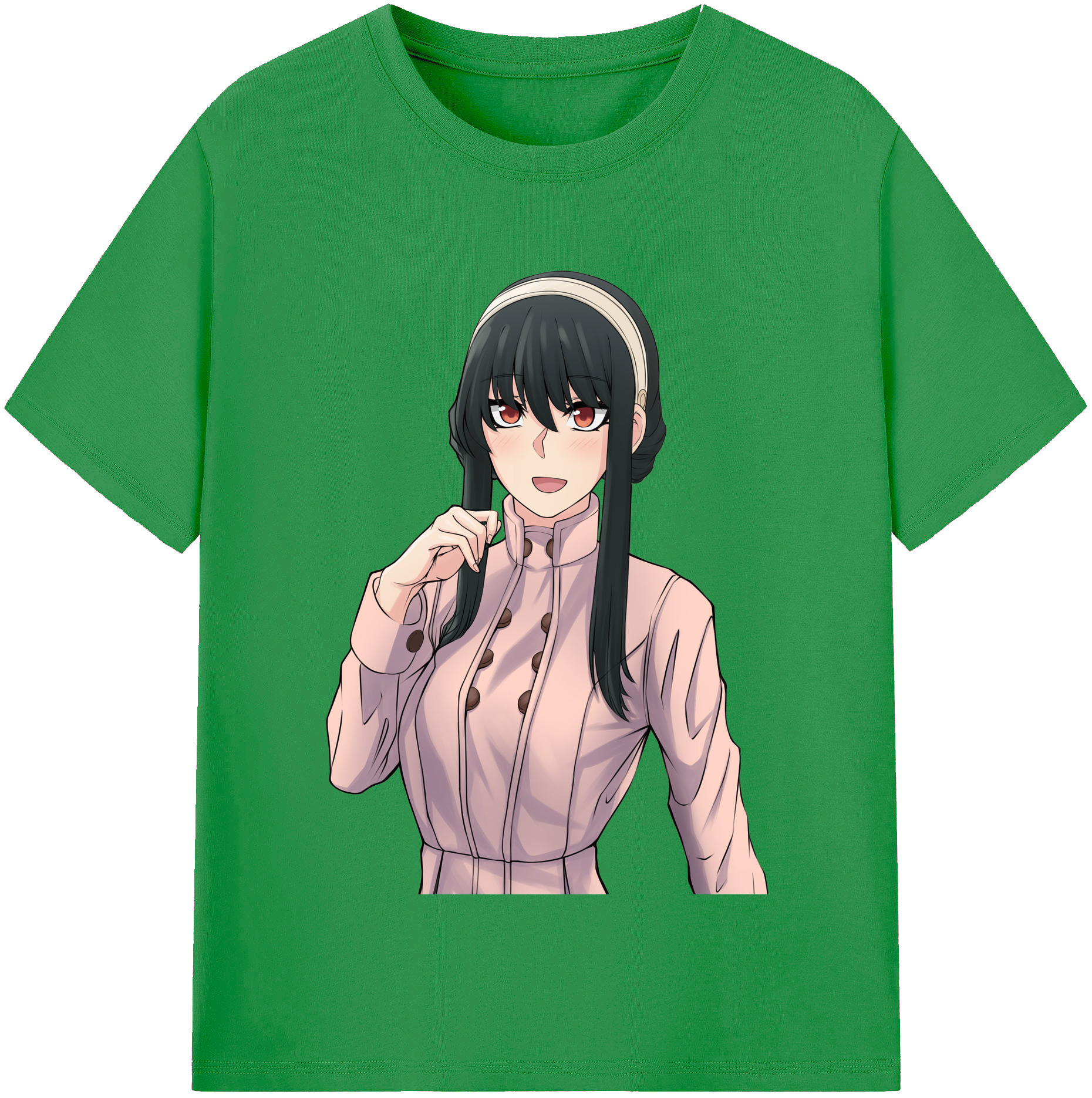 （画像用） SPY×FAMILY间谍家家酒 レディースカジュアルプリントTシャツ（綿100％）