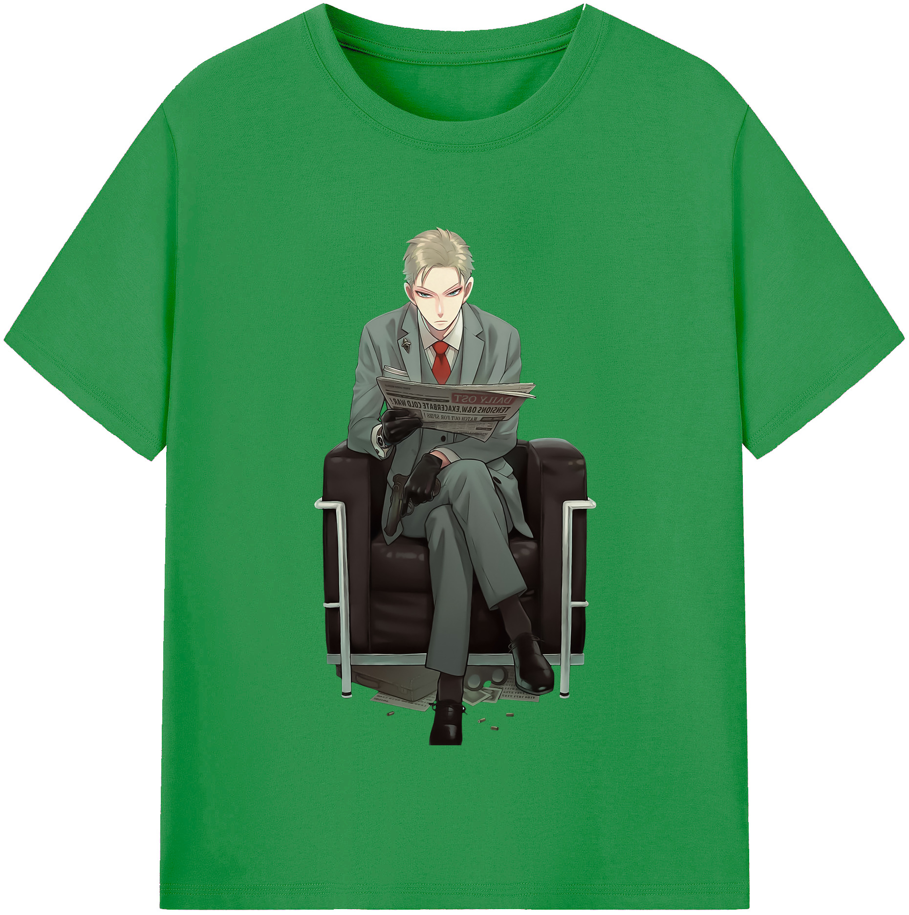 （画像用） SPY×FAMILY间谍家家酒 レディースカジュアルプリントTシャツ（綿100％）